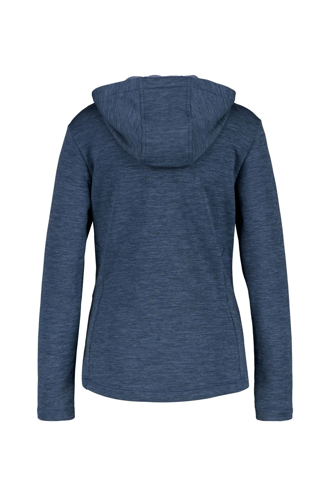 Fleecejacke meliert mit Kapuze - Image 2