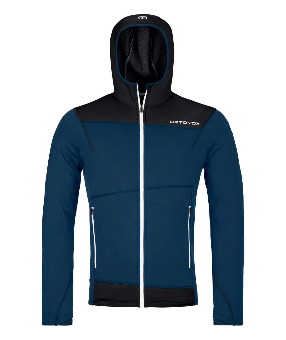 Fleecejacke mit Kapuze