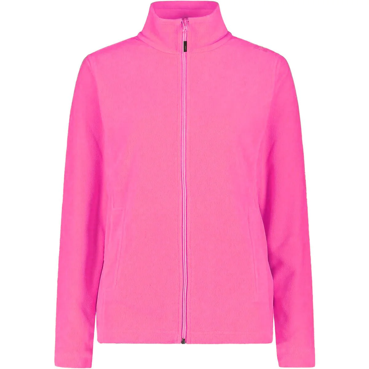 Fleecejacke mit Stehkragen