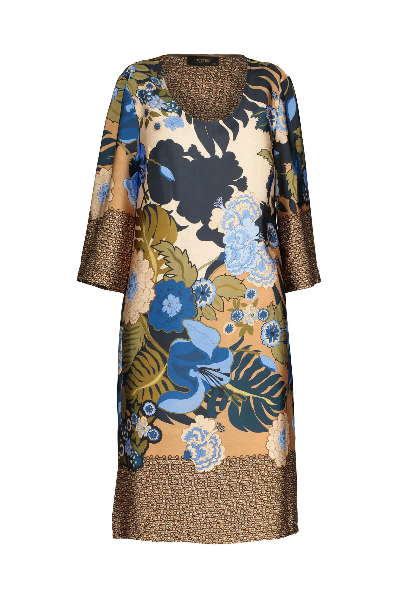 Freizeitkleid floral Midi