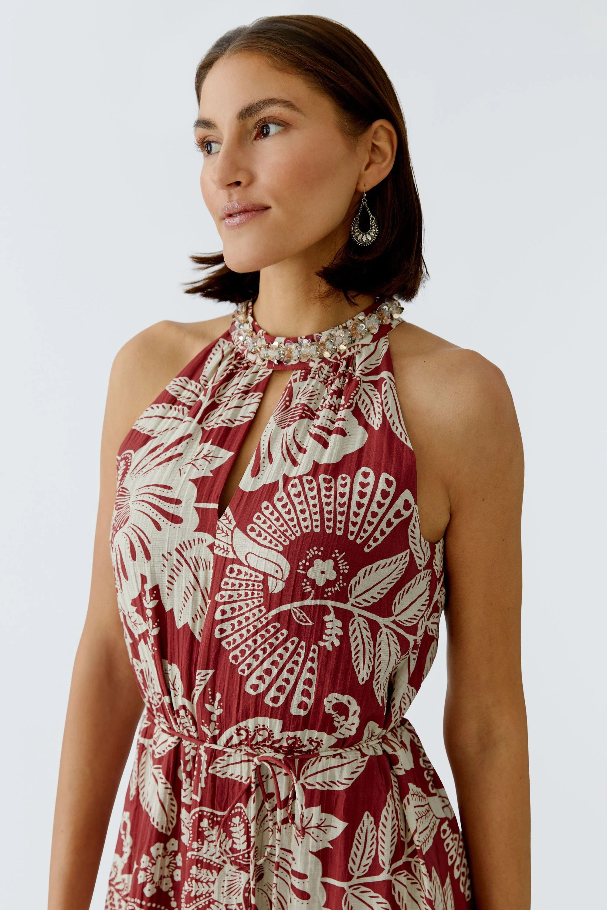 Freizeitkleid Midi aus Viskosemix - Image 3