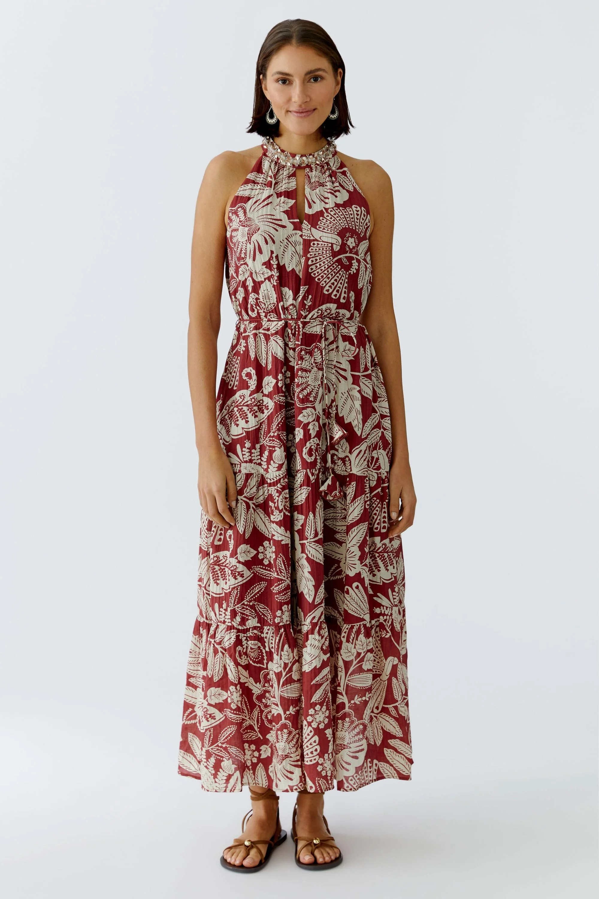 Freizeitkleid Midi aus Viskosemix - Image 4
