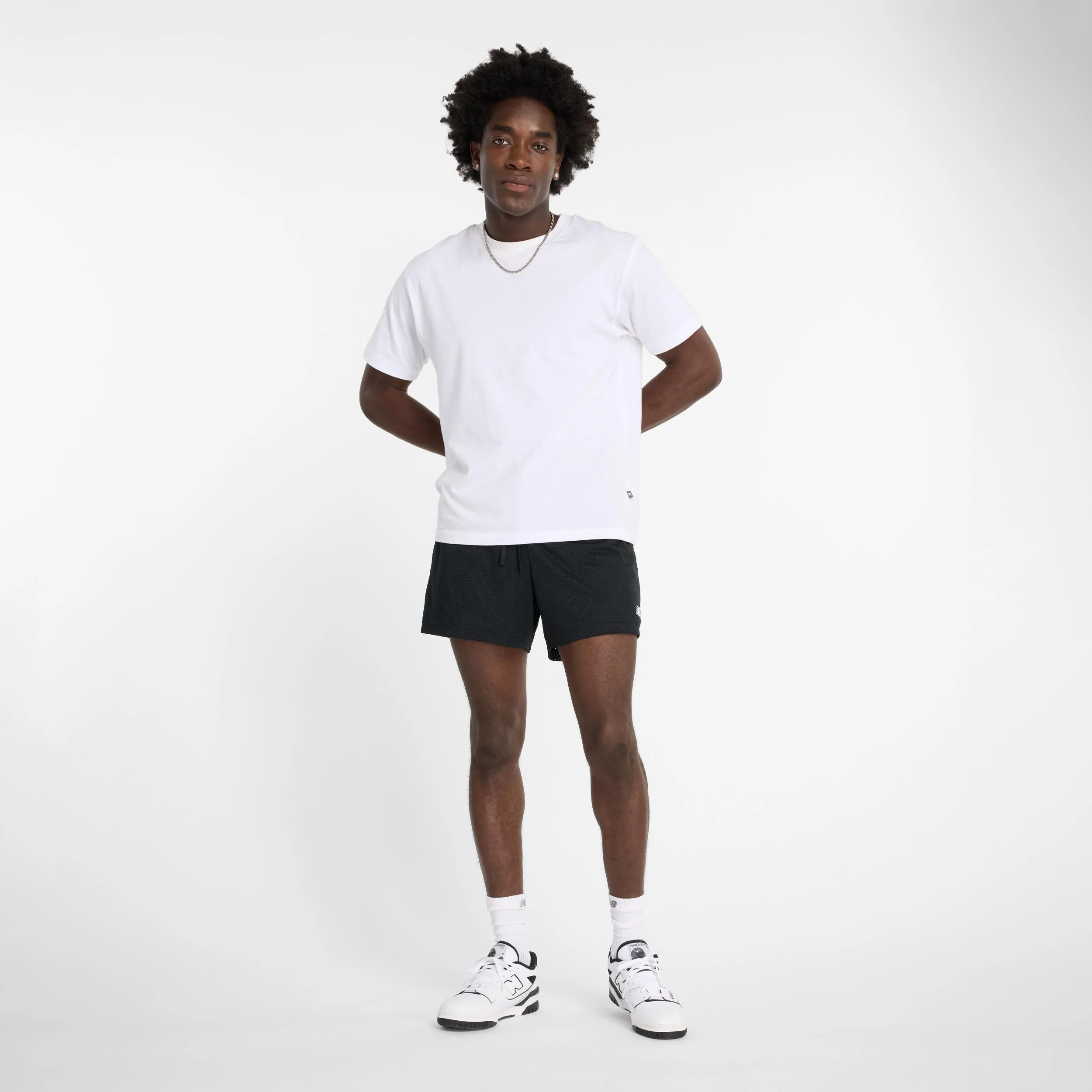 Funktionsshorts ESSENTIAL MESH SHORT 5 - Image 3