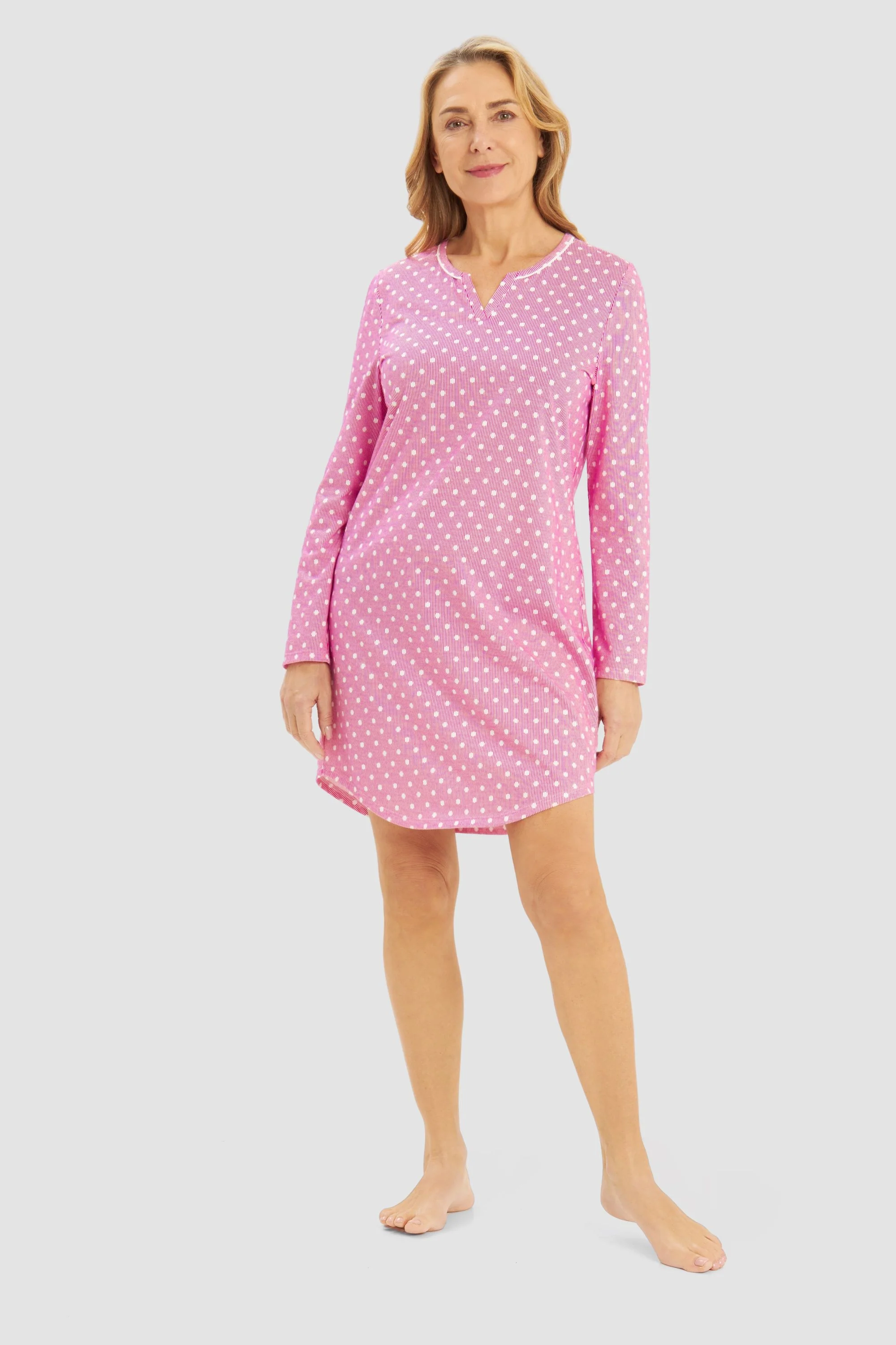 Gepunktetes Schlafkleid - Image 2
