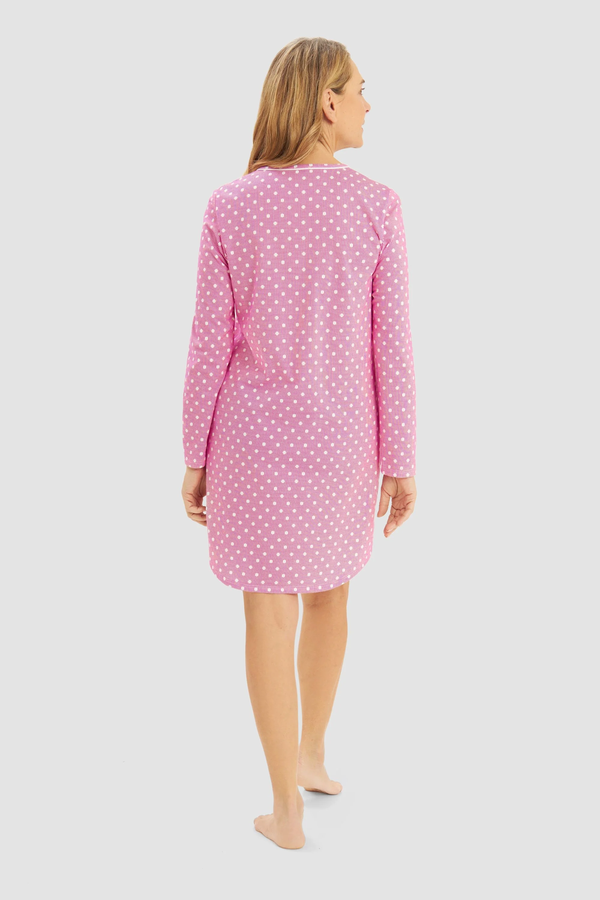 Gepunktetes Schlafkleid - Image 3
