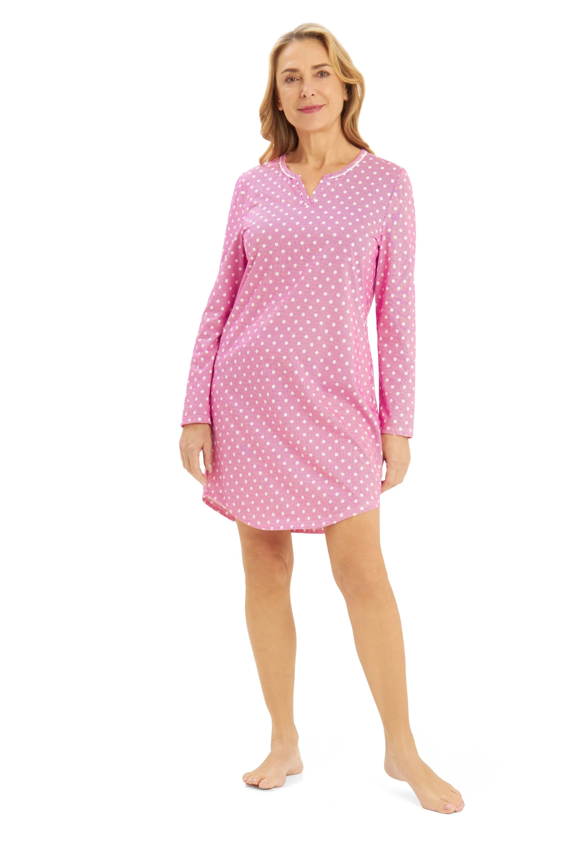 Gepunktetes Schlafkleid - Image 6