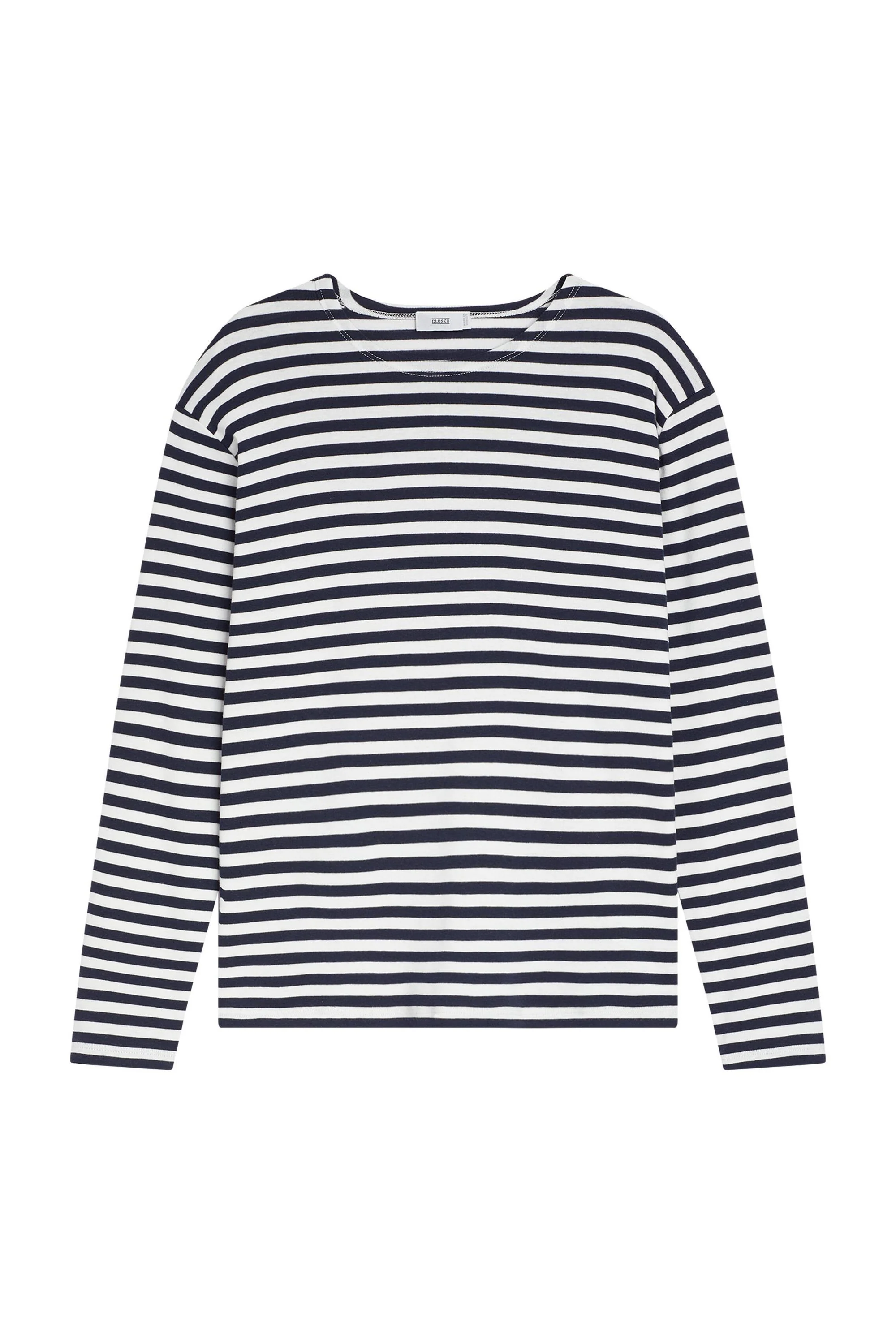 Gestreiftes Langarmshirt