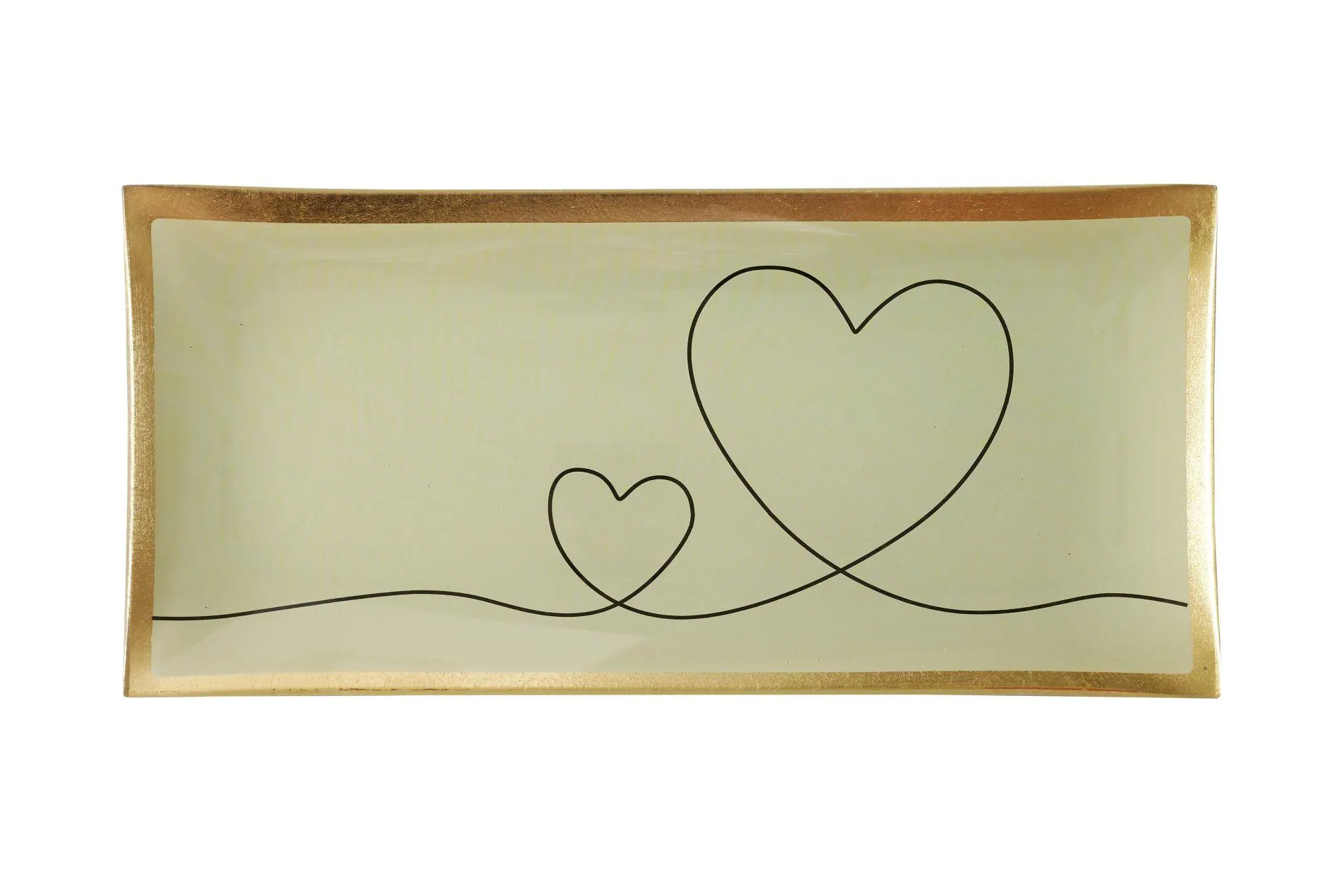 Glasteller LOVE PLATES L