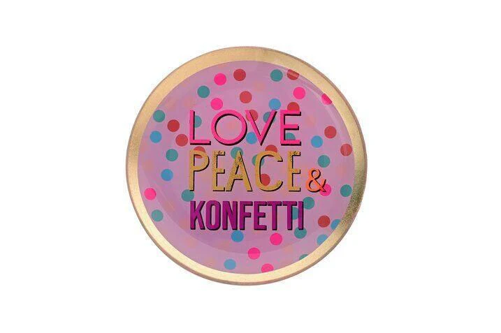 Glasteller LOVE PLATES M
