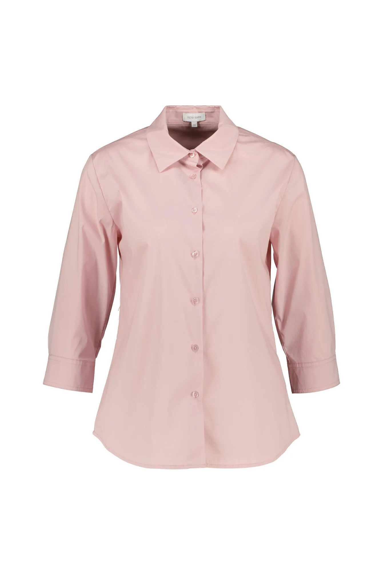Halbarm-Bluse aus Baumwollmix