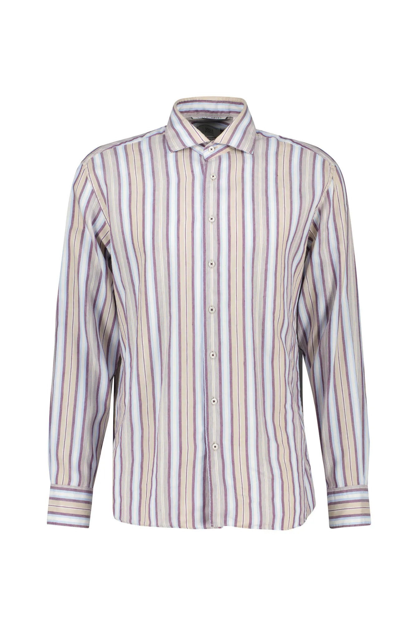 Hemd Modern Fit aus Leinenmix