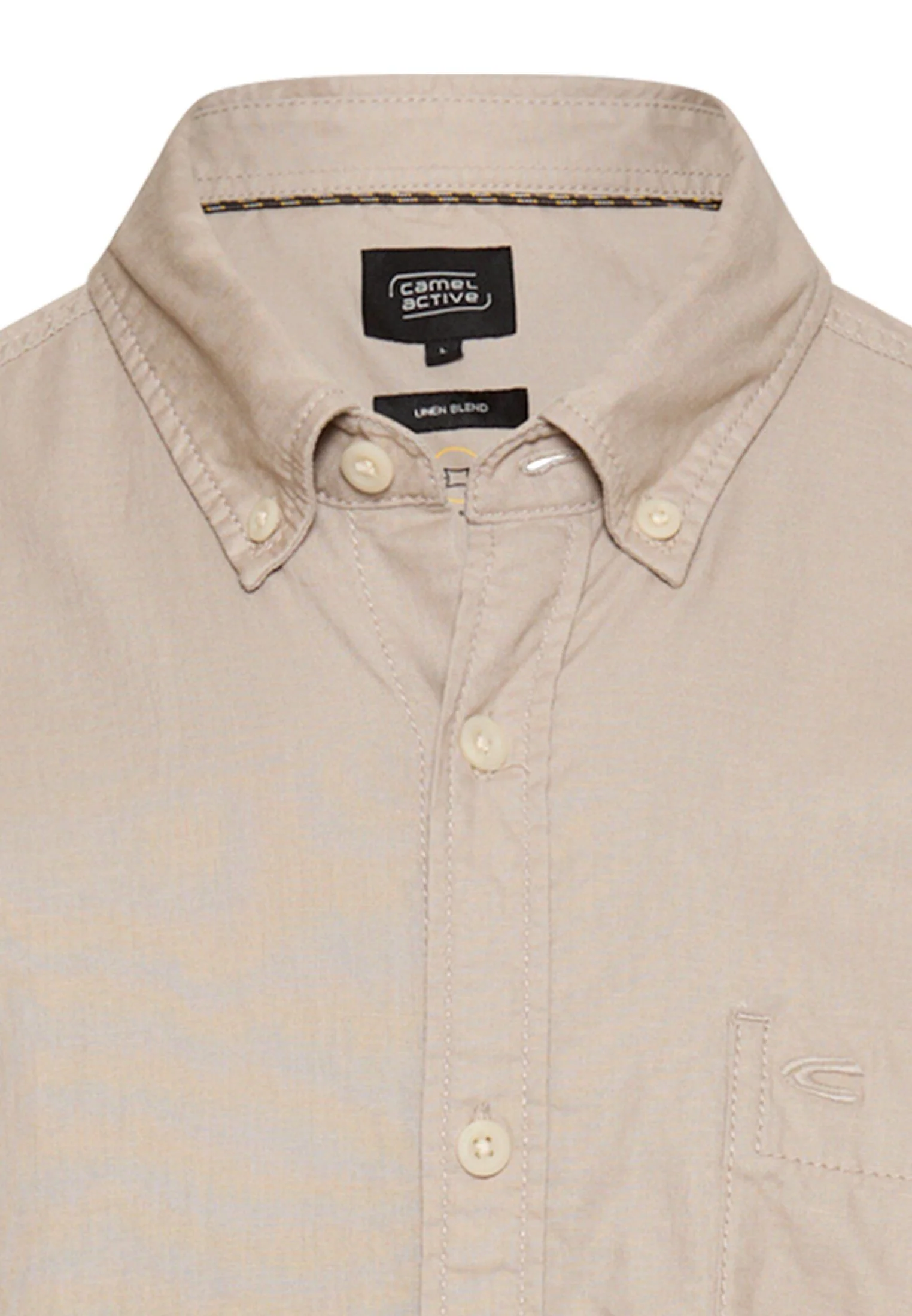 Hemd Regular Fit aus Leinenmix - Image 3