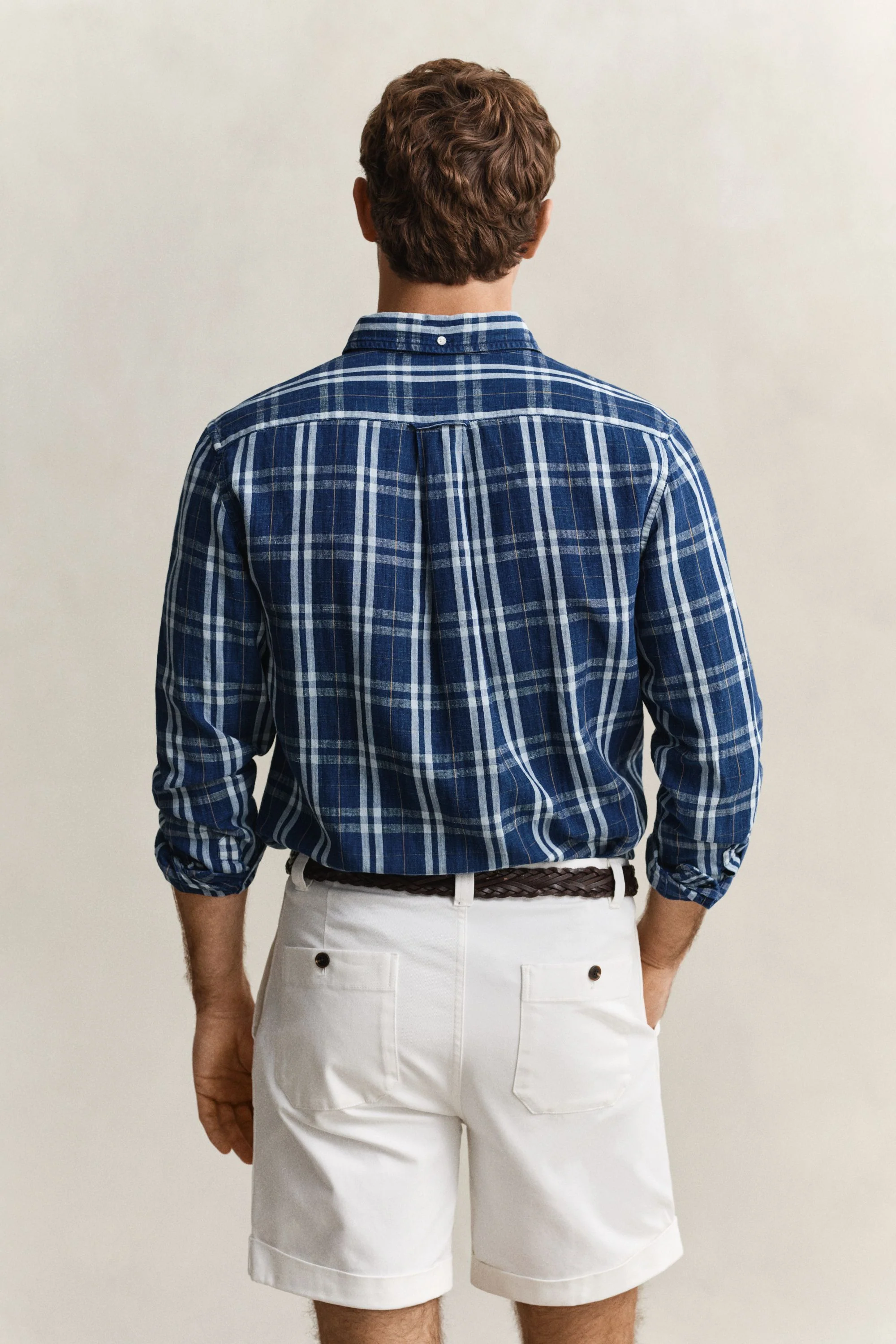 Hemd Regular Fit aus Leinenmix - Image 2