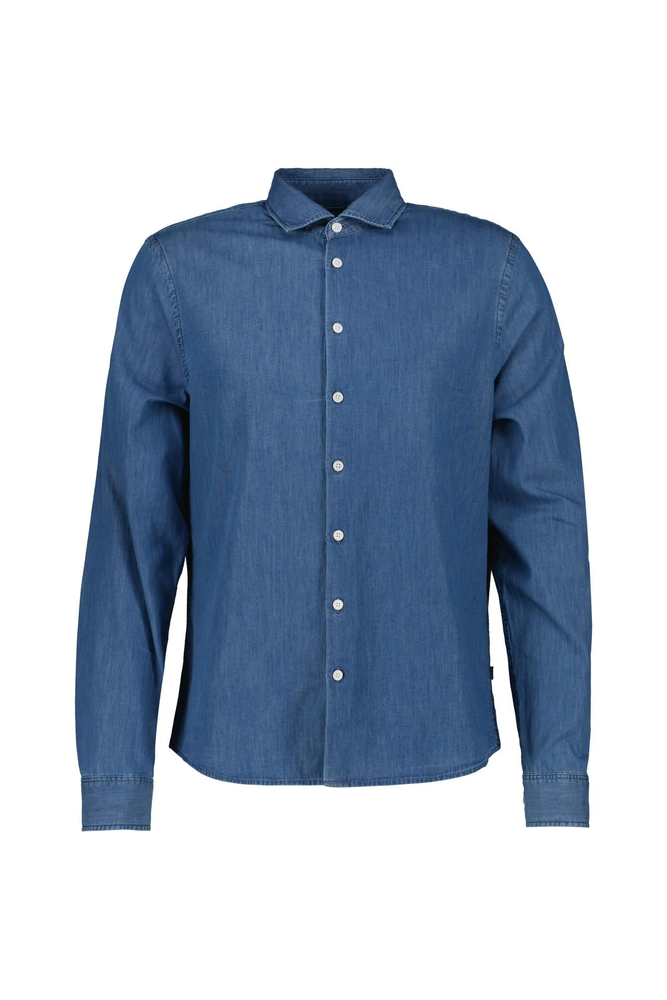 Hemd Regular Fit in Denim Optik