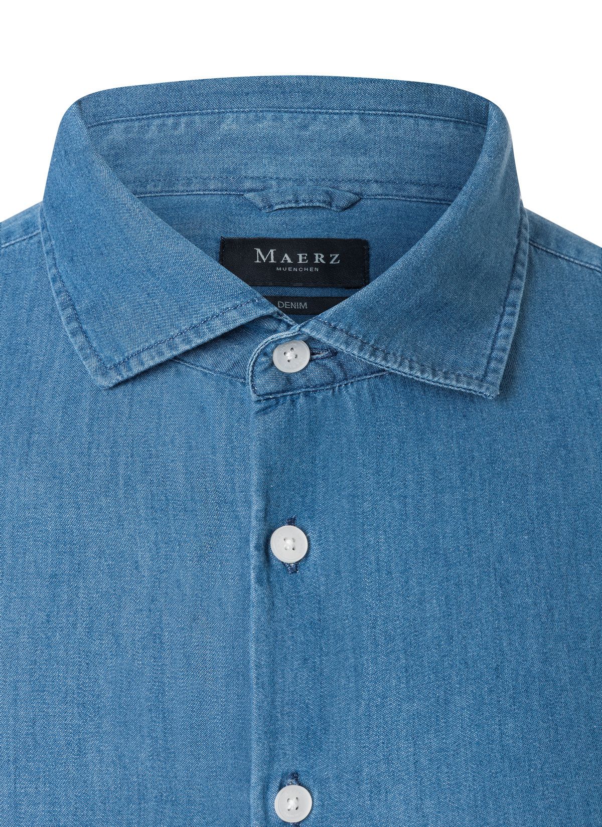 Hemd Regular Fit in Denim Optik - Image 3