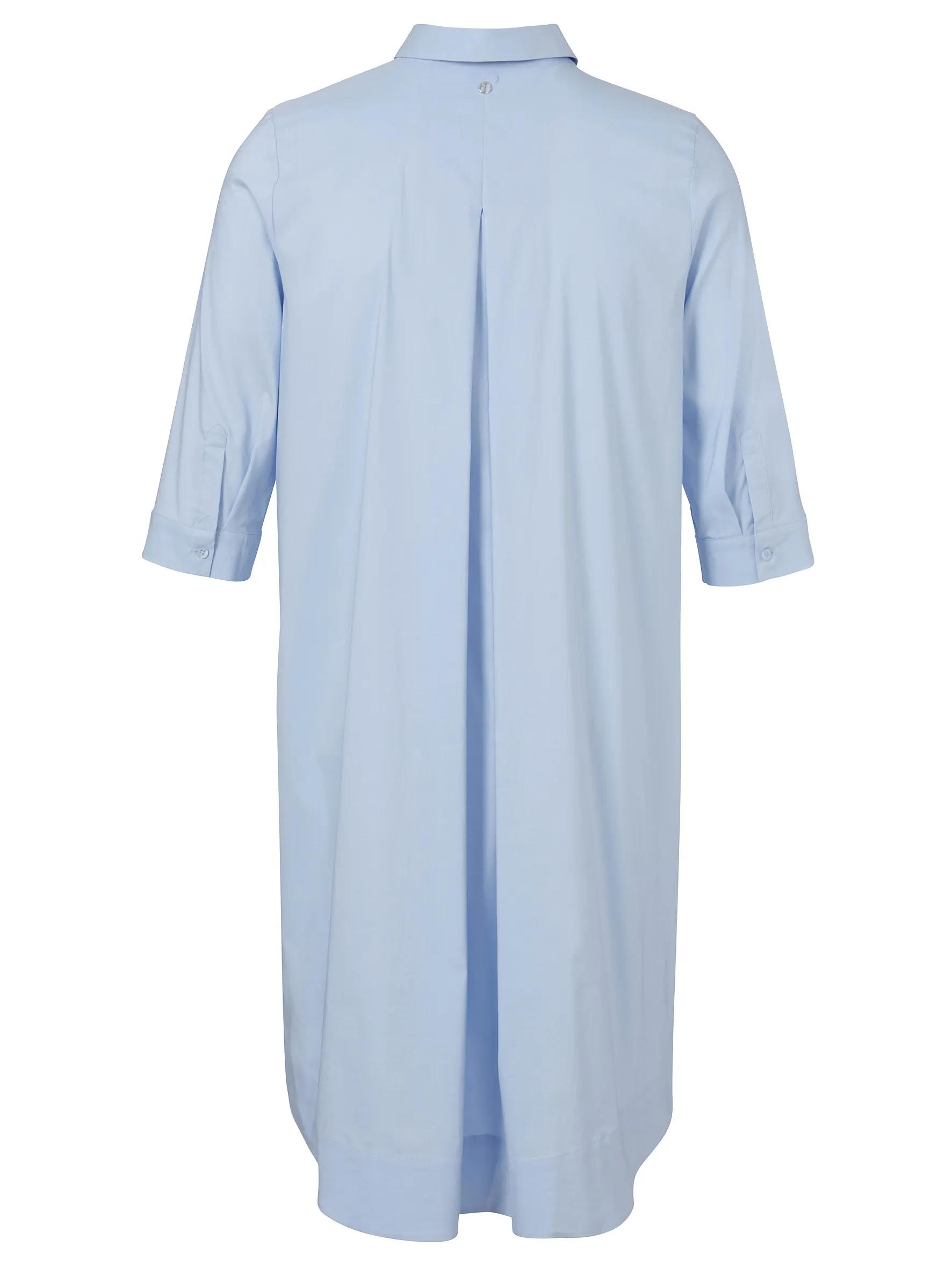 Hemdblusenkleid Mini aus Baumwollmix - Image 2