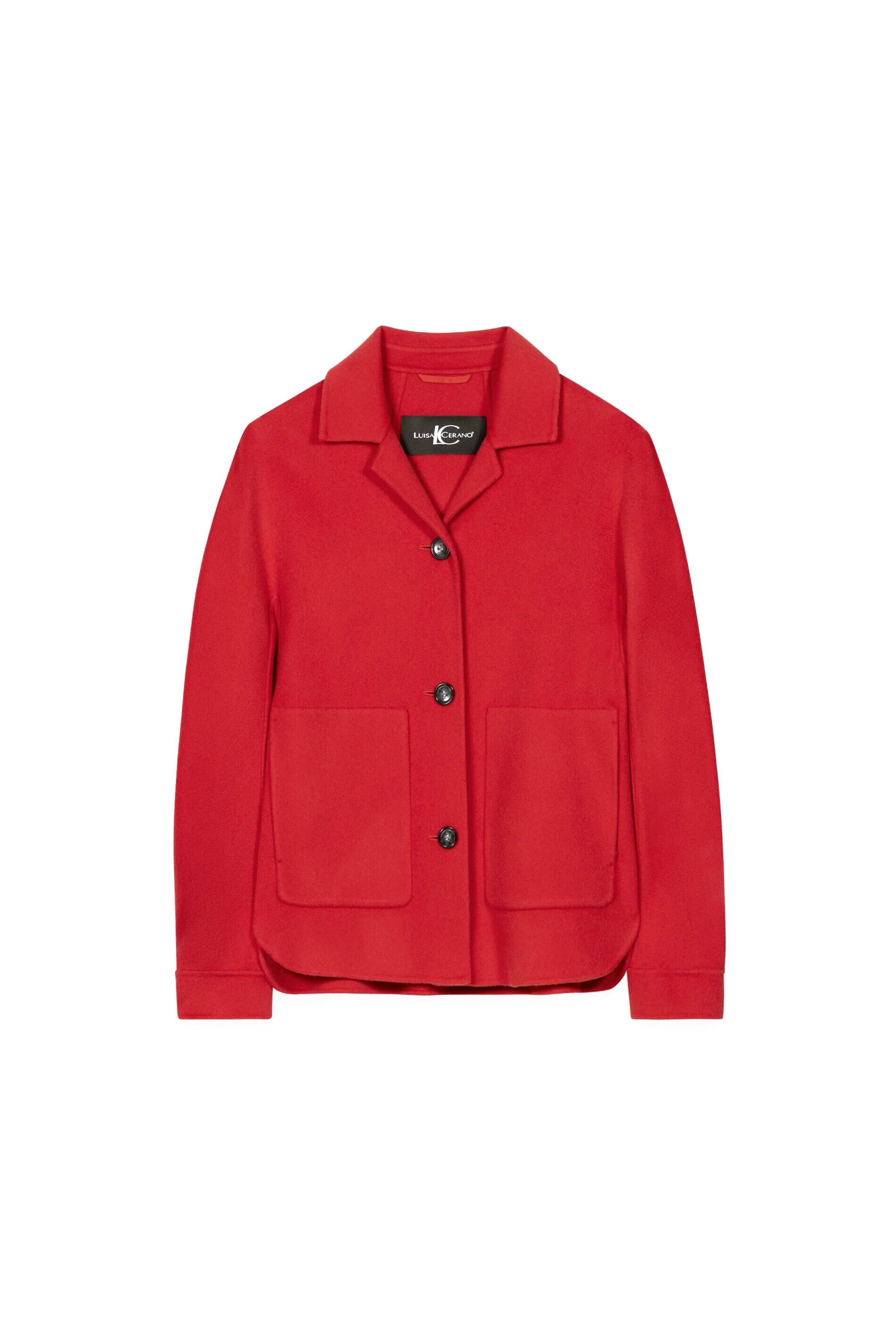Hemdjacke aus Schurwollmix