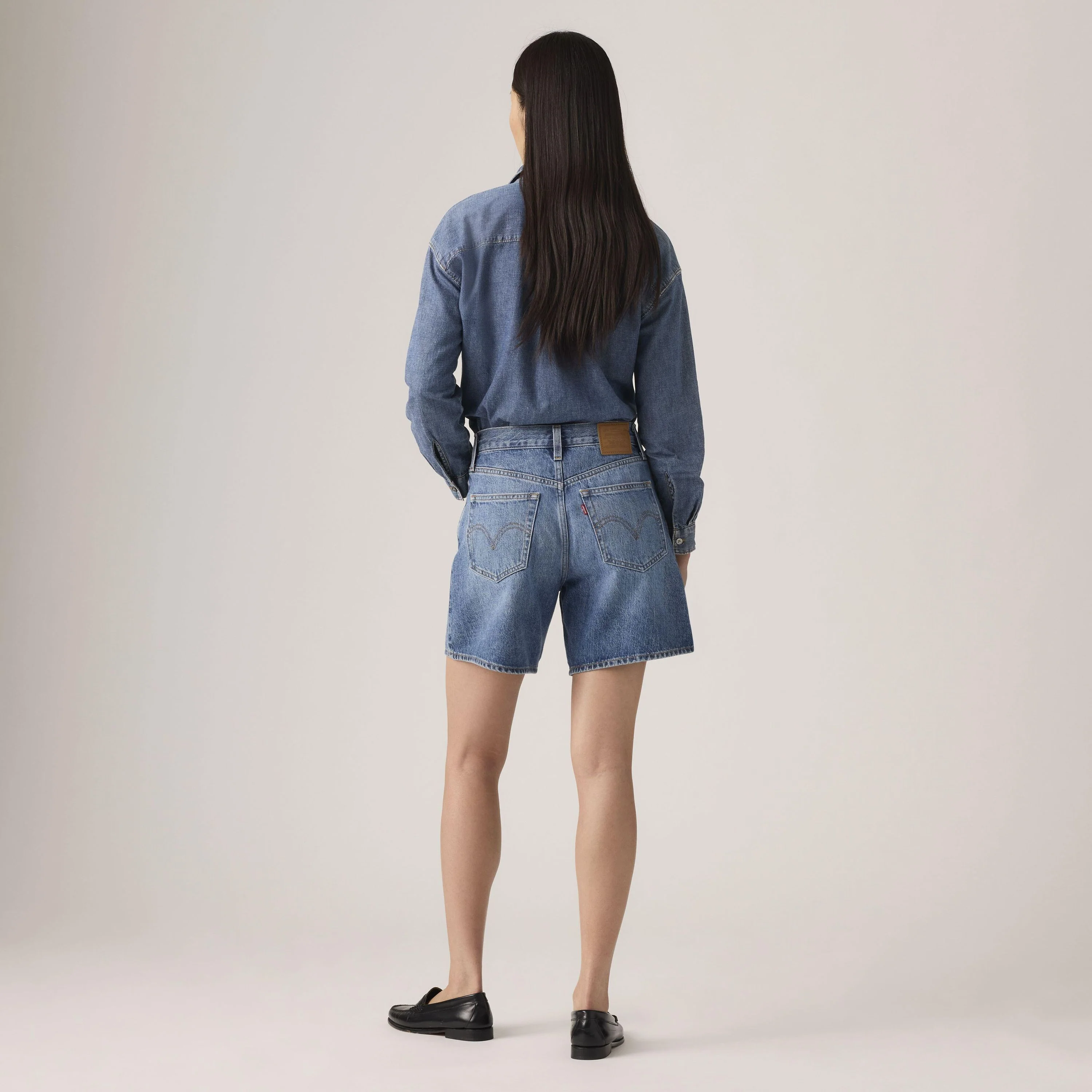 High-Rise Baggy Shorts - Image 5