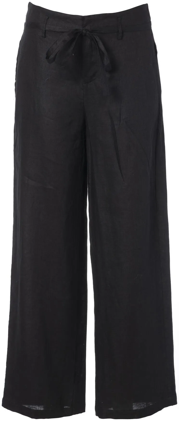 Hose LEAF Wide Leg aus Leinenmix