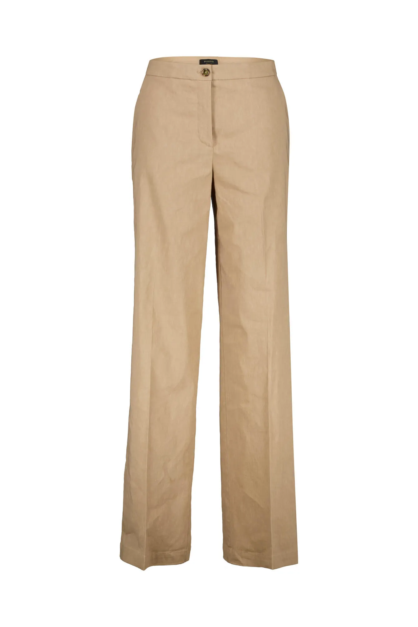 Hose Regular Fit aus Leinenmix