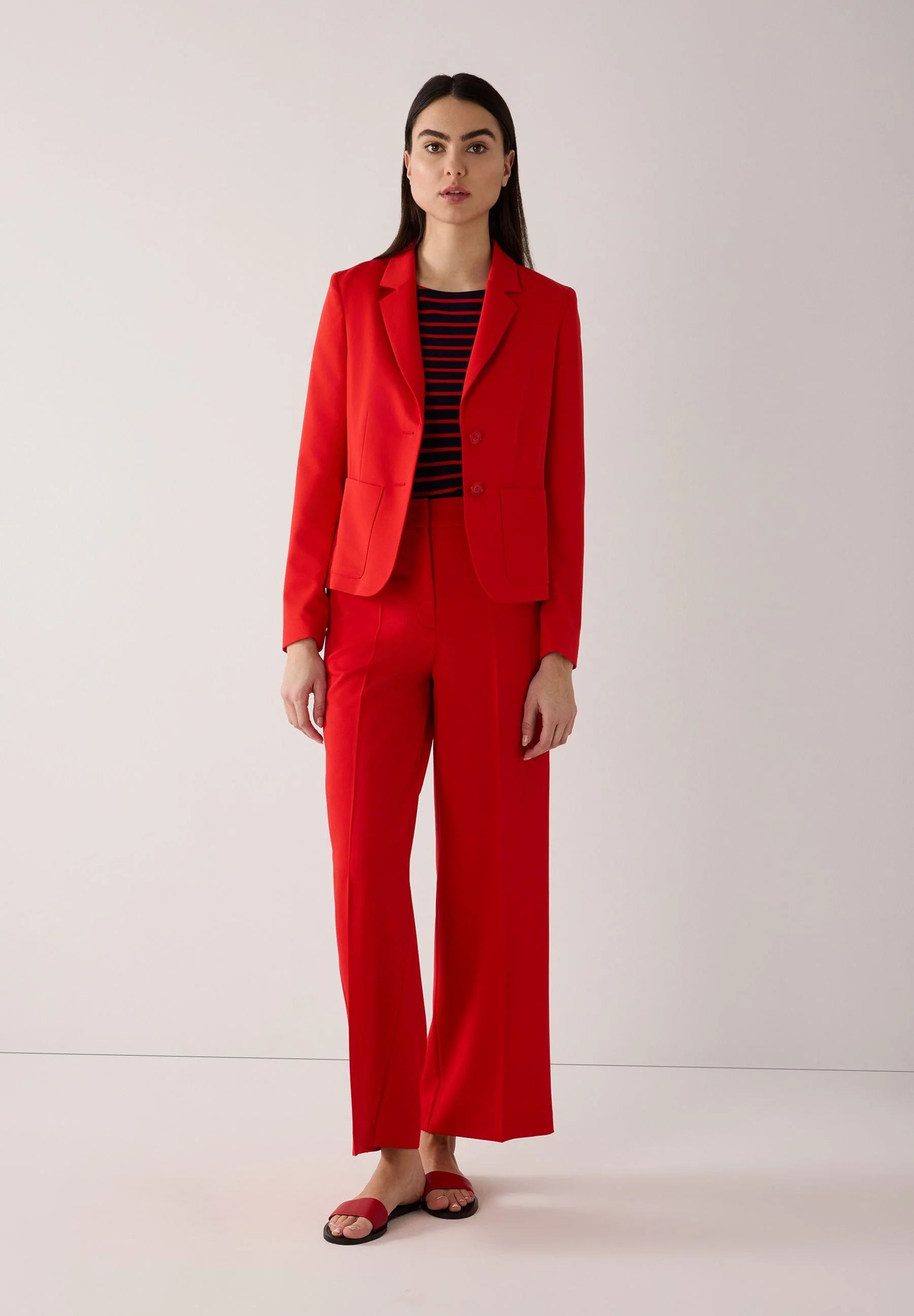 Hose Wide Leg mit Bügelfalte - Image 4