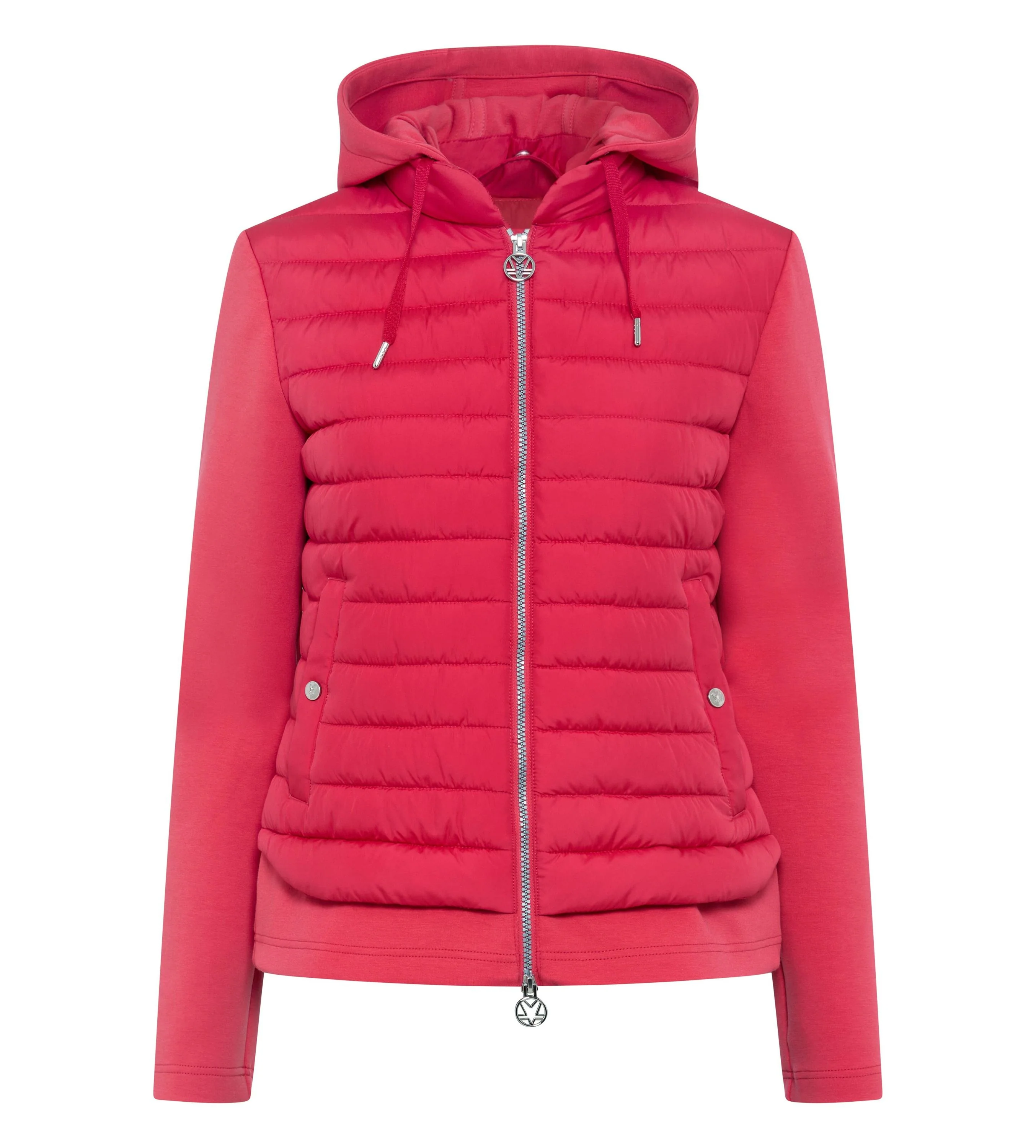 Hybrid-Steppjacke mit Kapuze