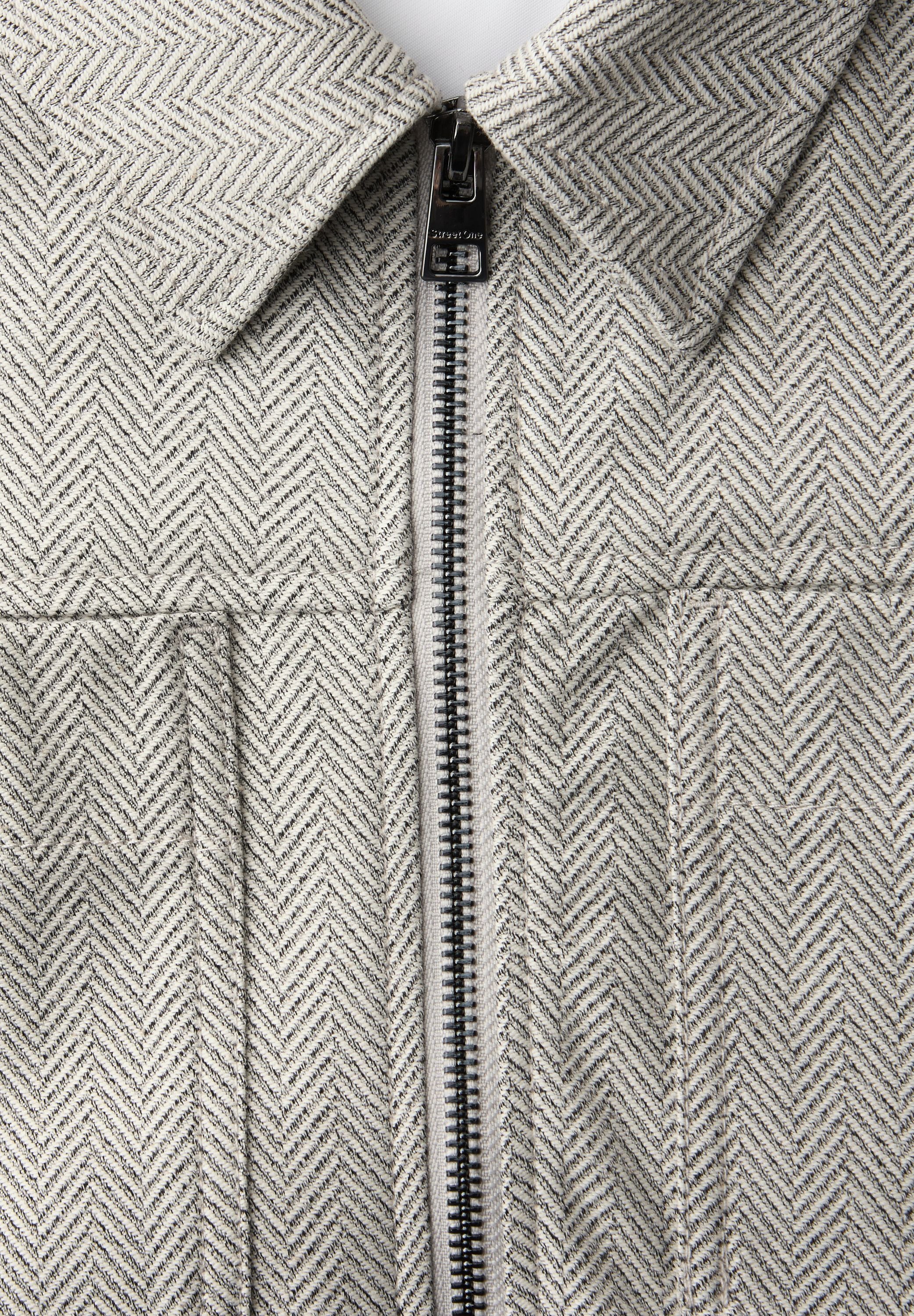 Jacke mit Fischgrätmuster - Image 7