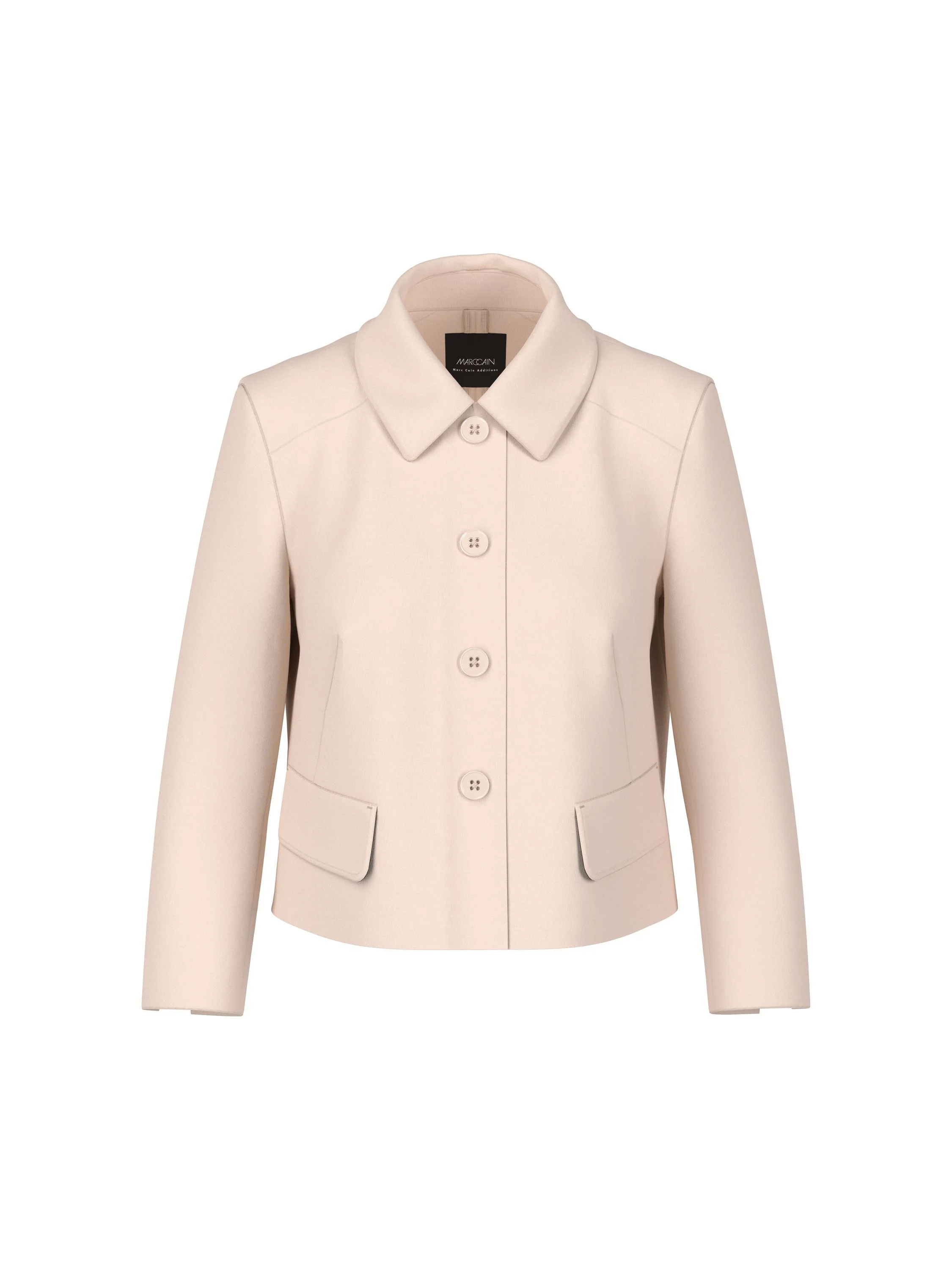 Jacke mit Kentkragen