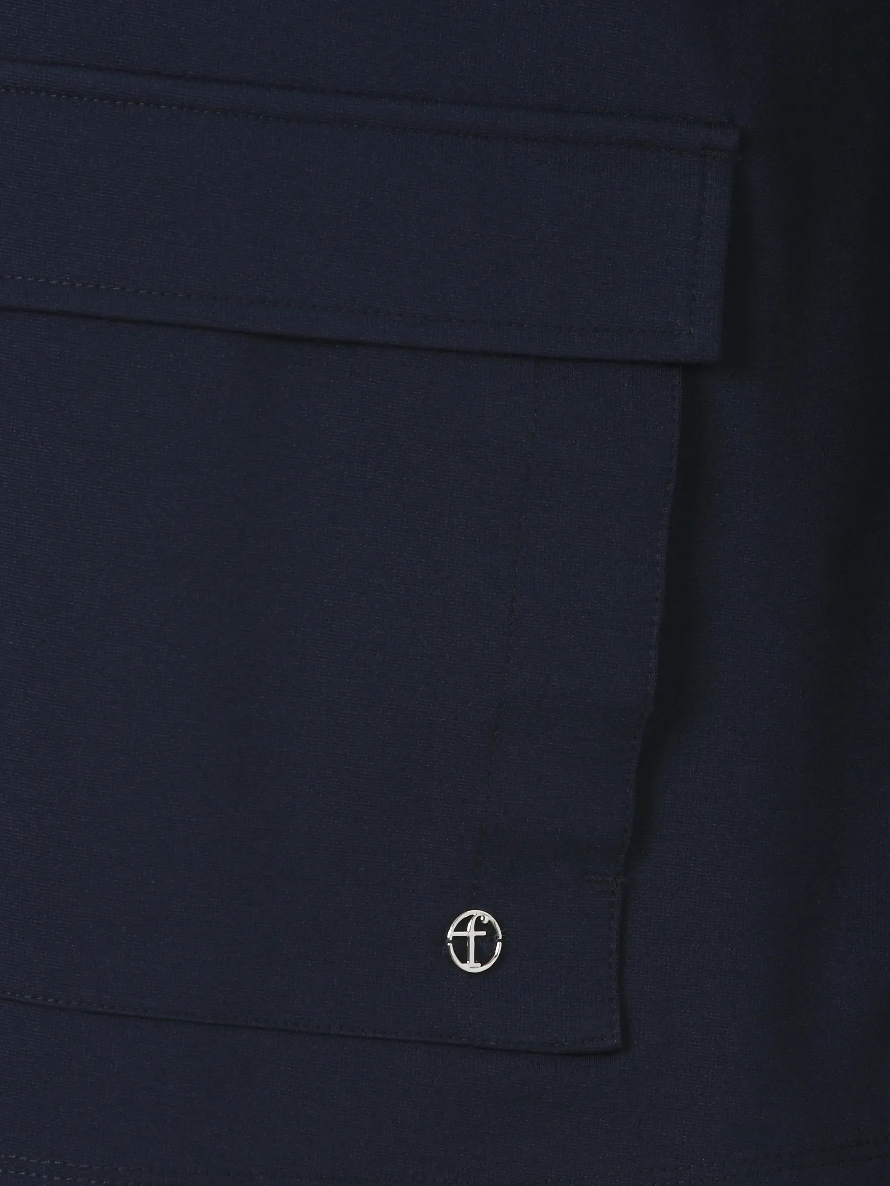 Jacke mit Stehkragen aus Viskosemix - Image 3