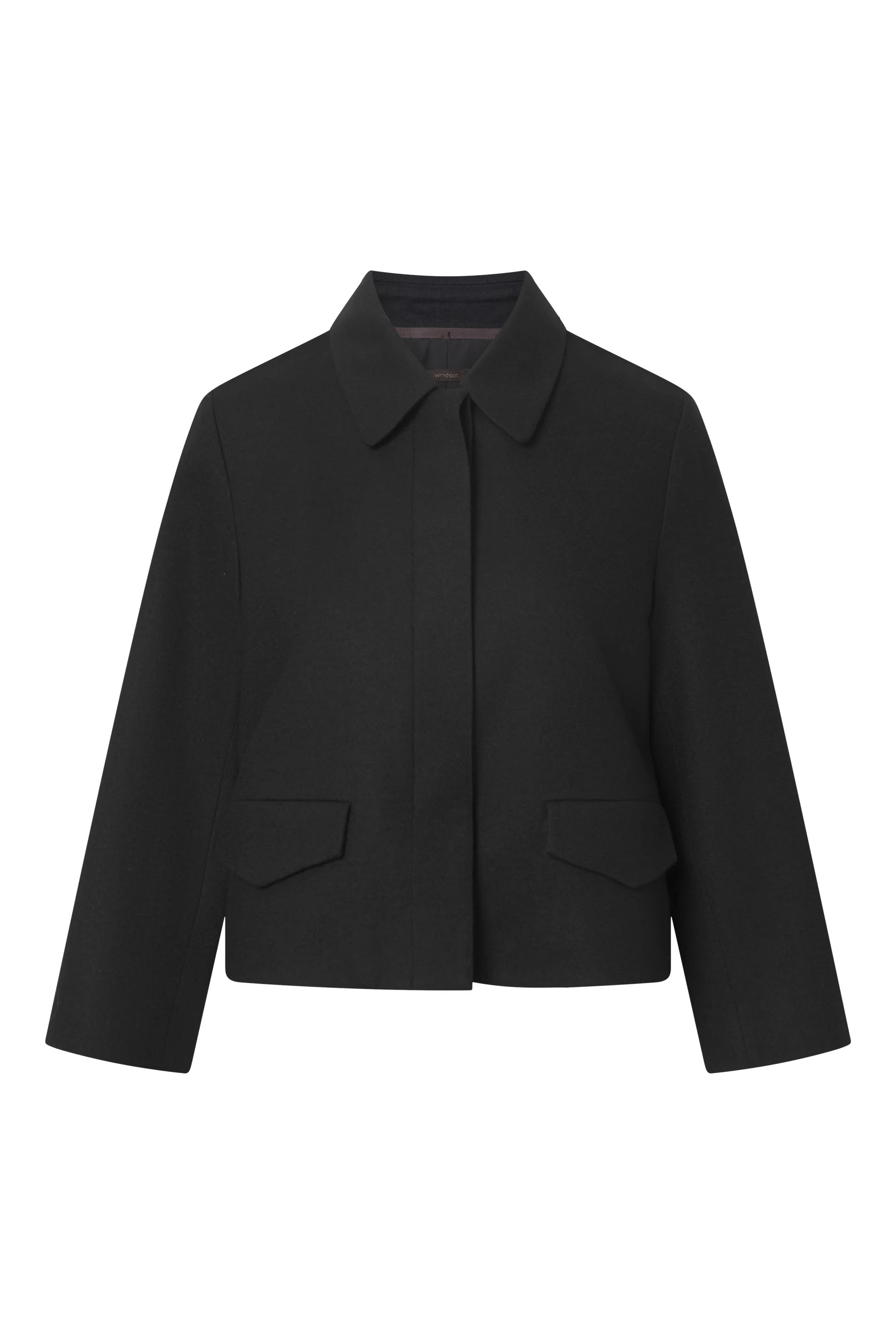 Jacke Regular Fit aus Wolle
