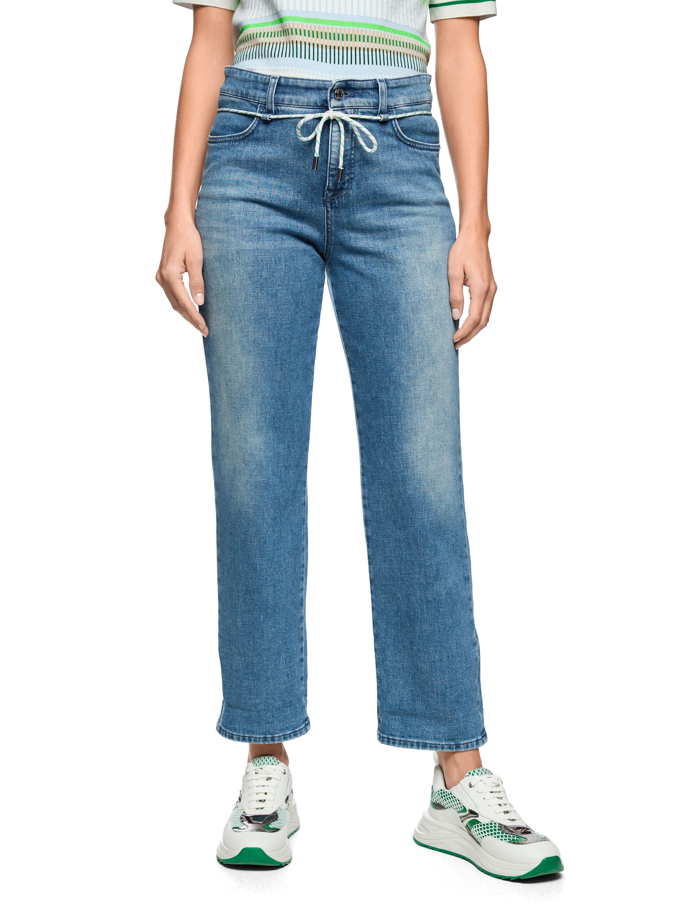 Jeans FENDOU Regular Fit mit Kordel - Image 5