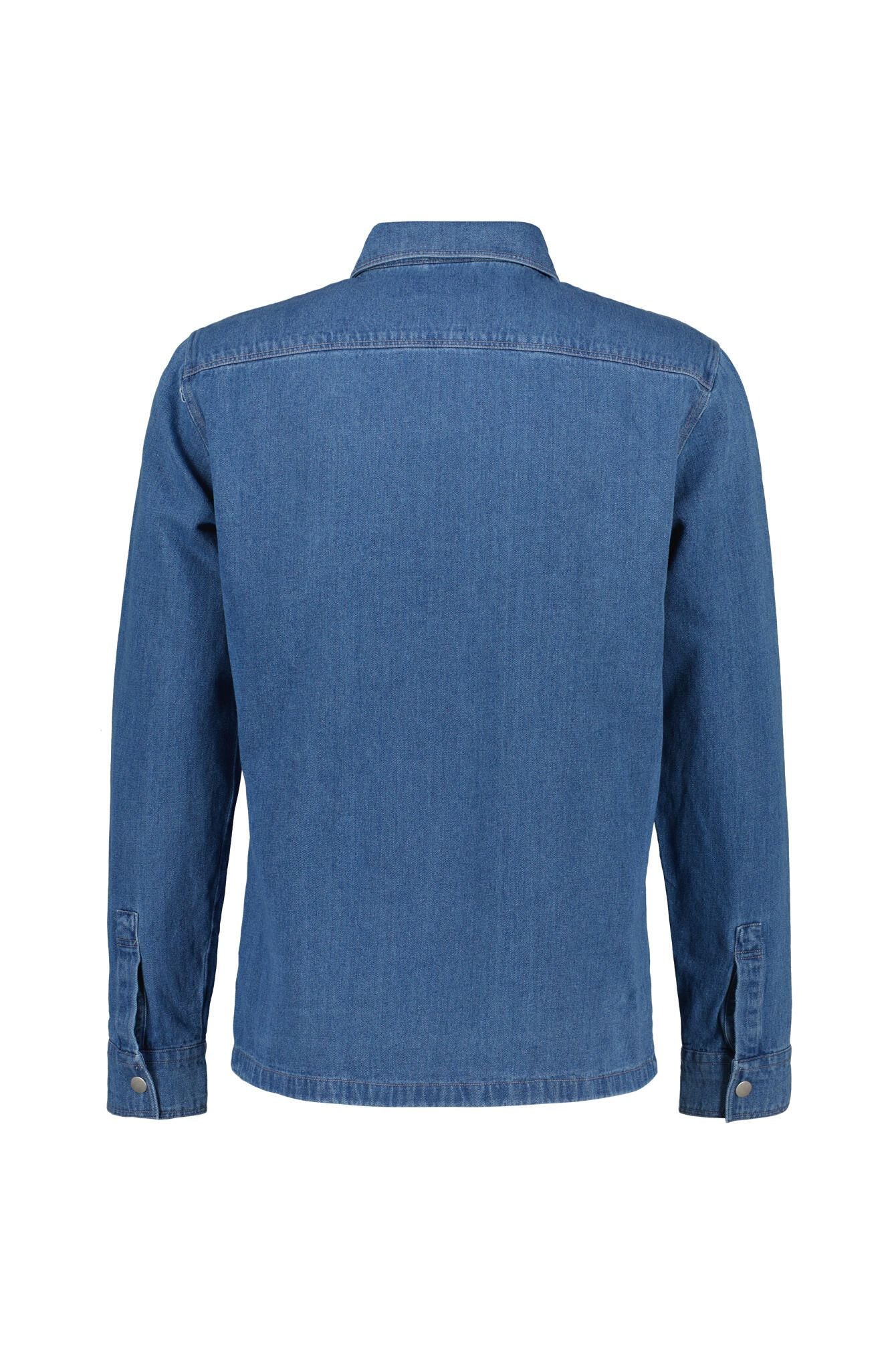 Jeans-Overshirt aus Baumwollmix - Image 2