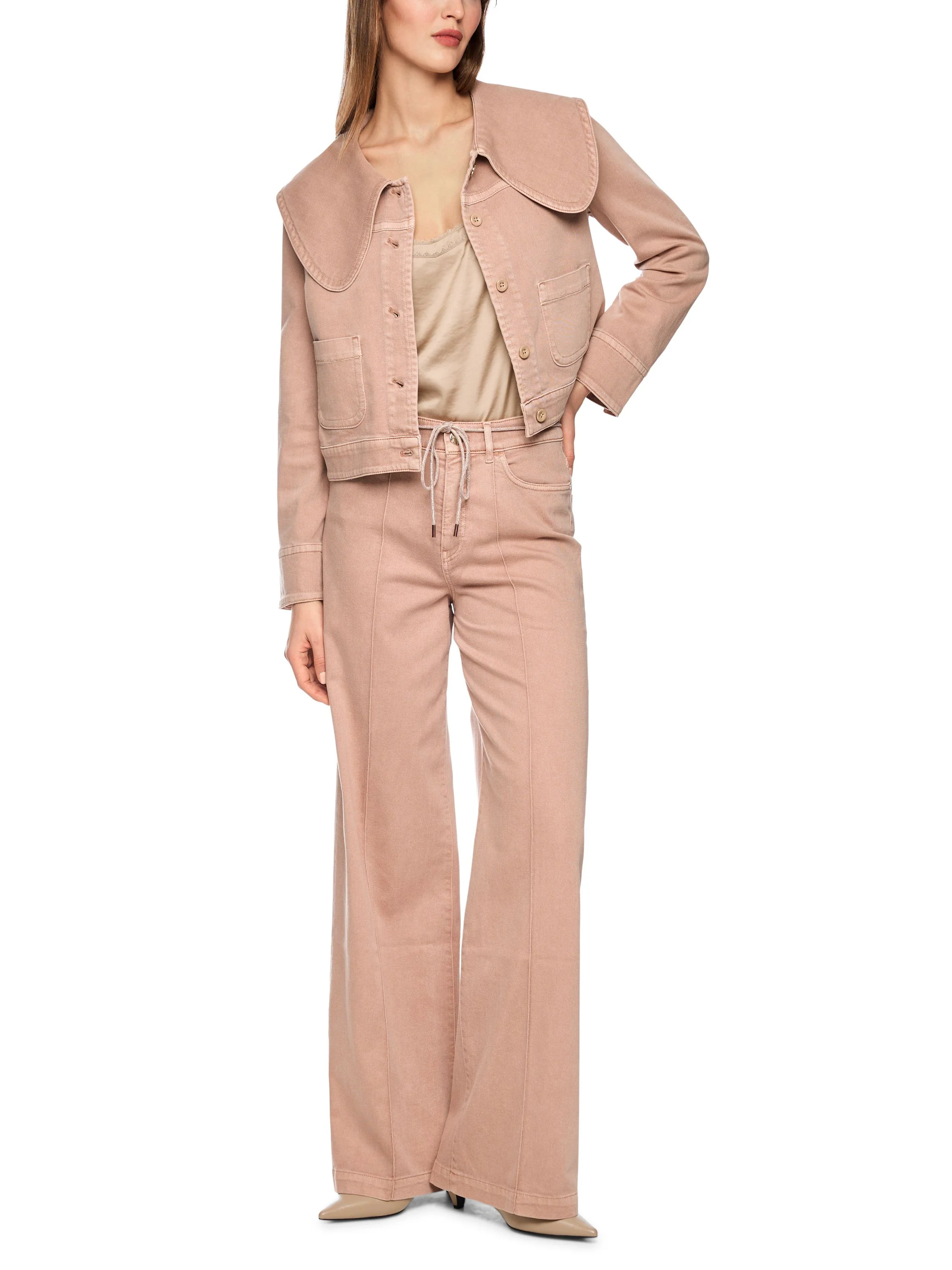 Jeans WARRI Wide Leg mit Strasskordel - Image 6