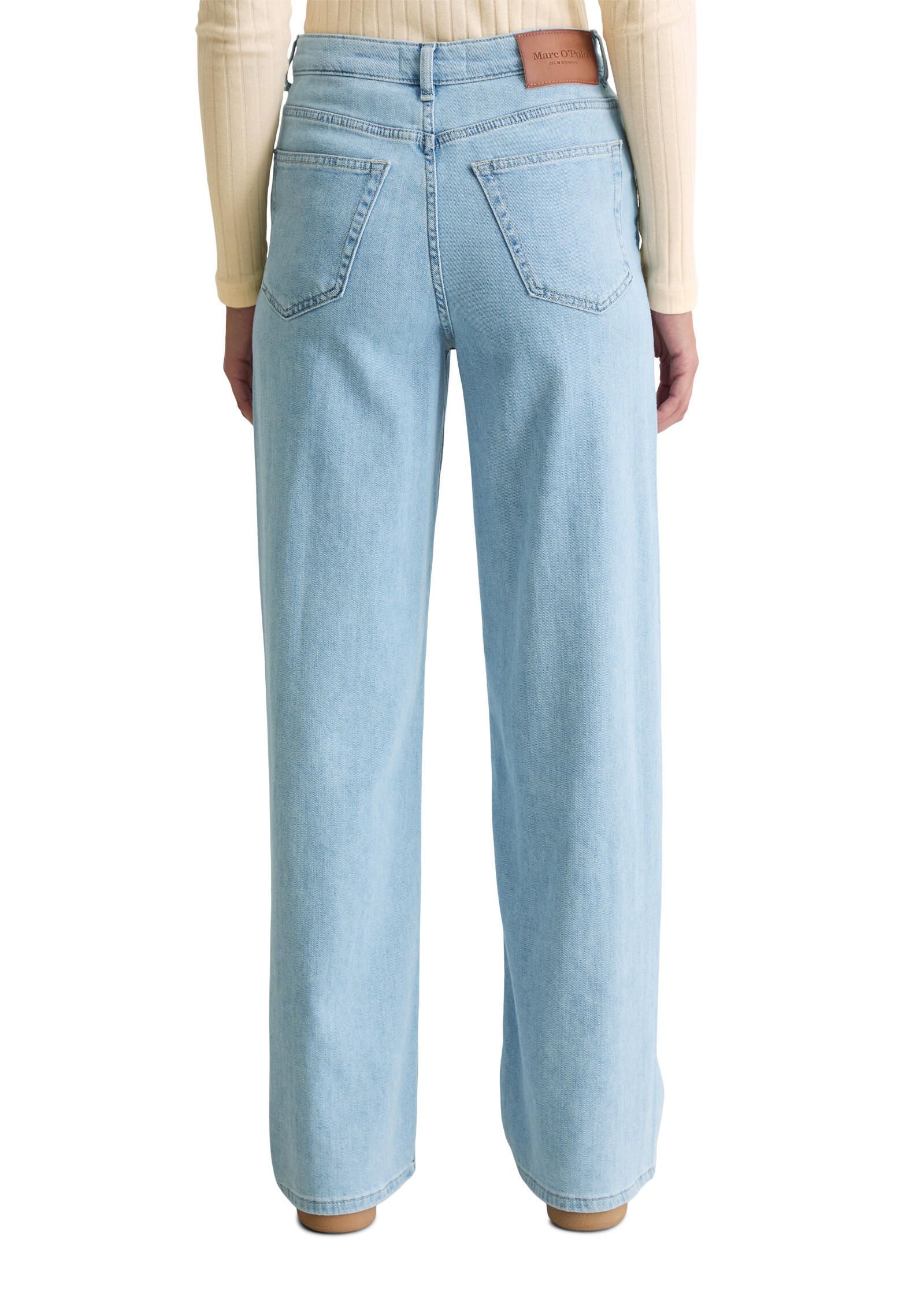 Jeans Wide Leg aus Baumwolle - Image 3