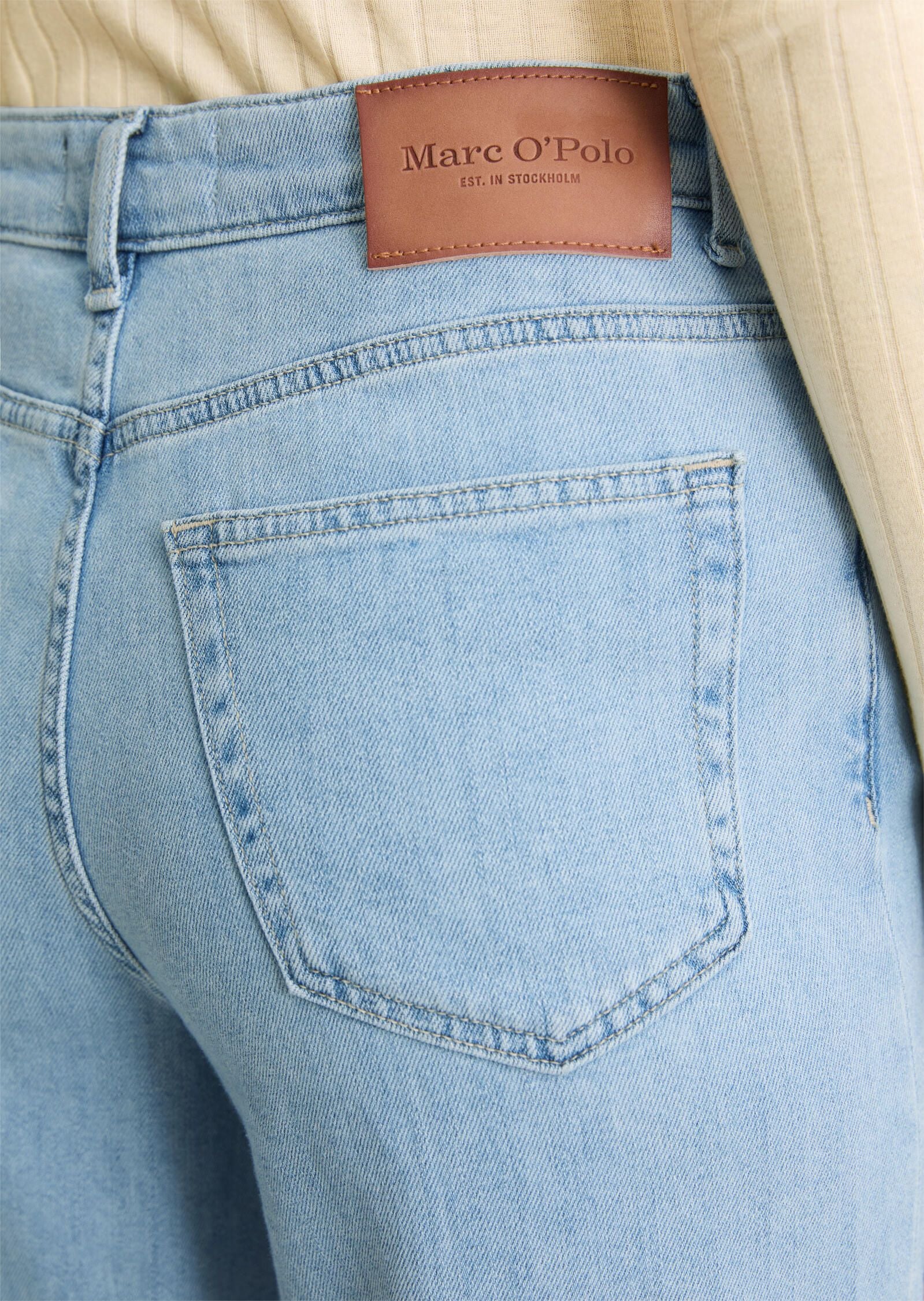 Jeans Wide Leg aus Baumwolle - Image 5