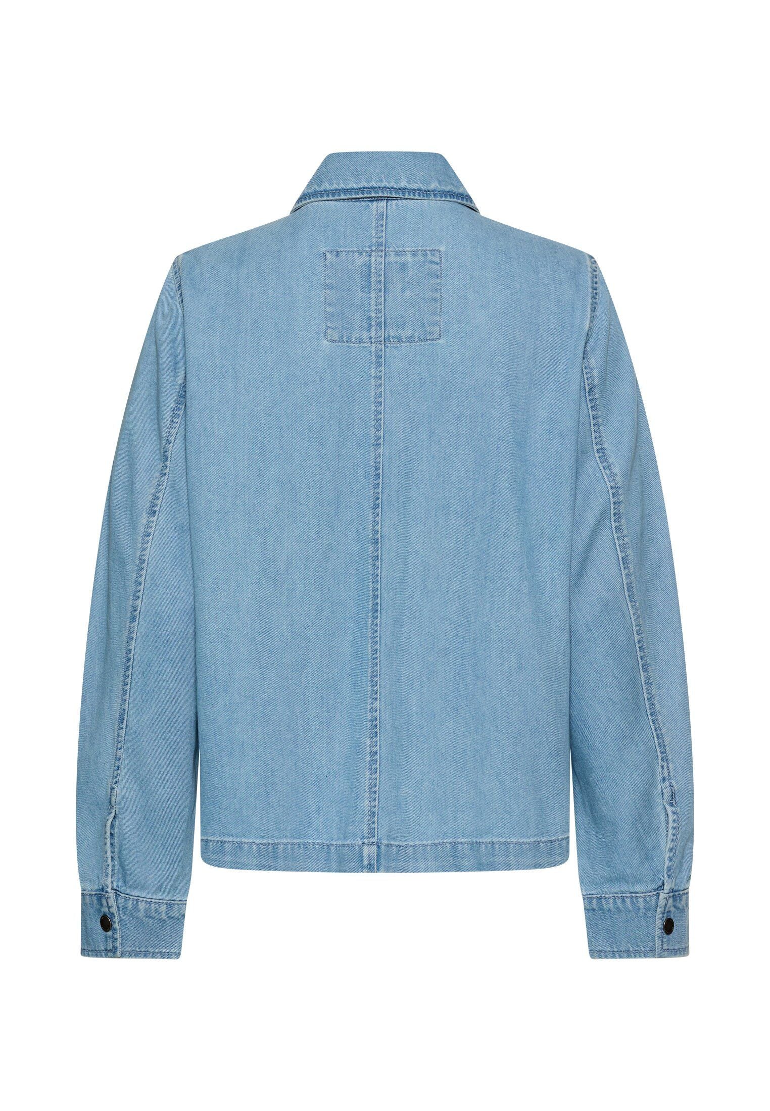 Jeansblazer aus Baumwollmix - Image 2