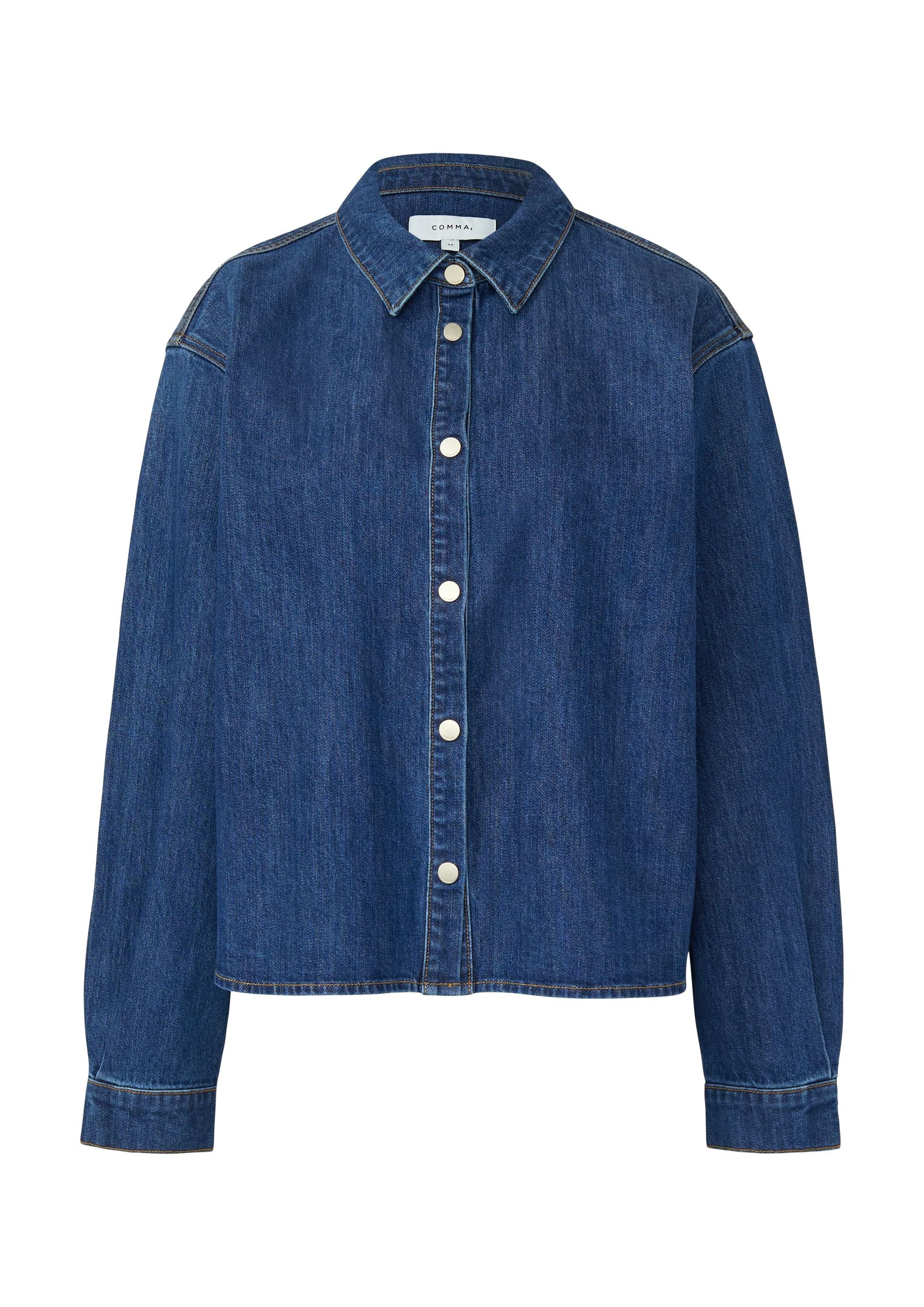 Jeansbluse Loose Fit