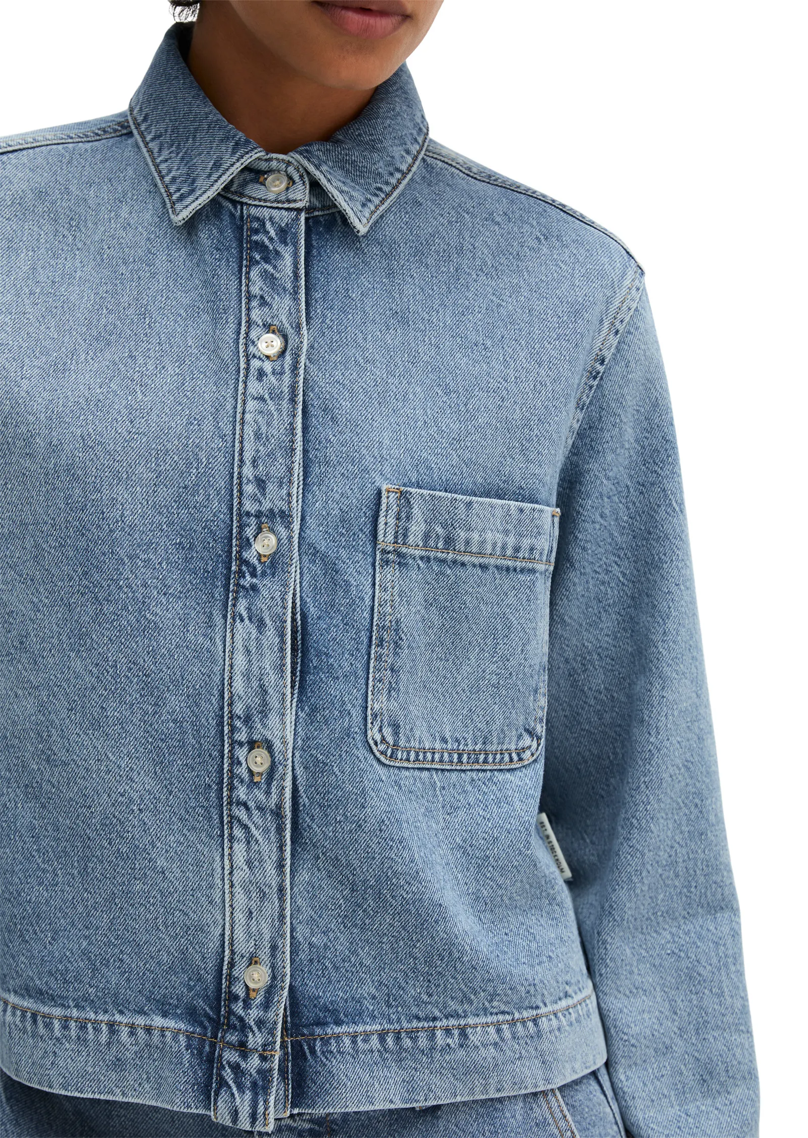 Jeansbluse Relaxed Fit - Image 5