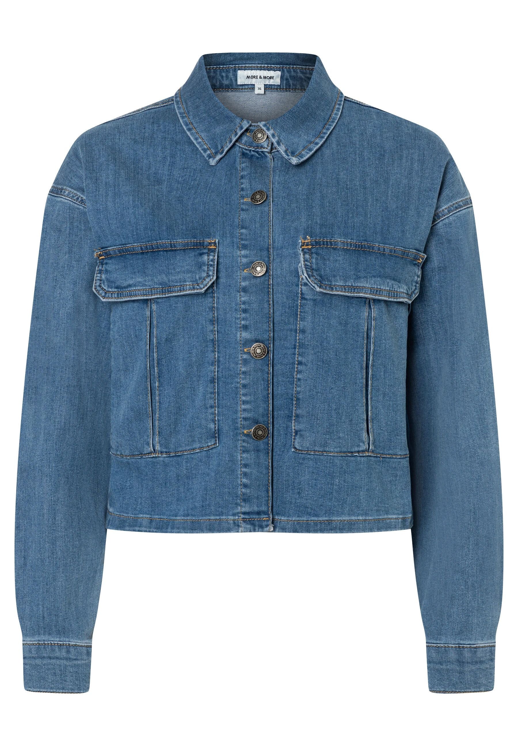 Jeansjacke aus Baumwolle