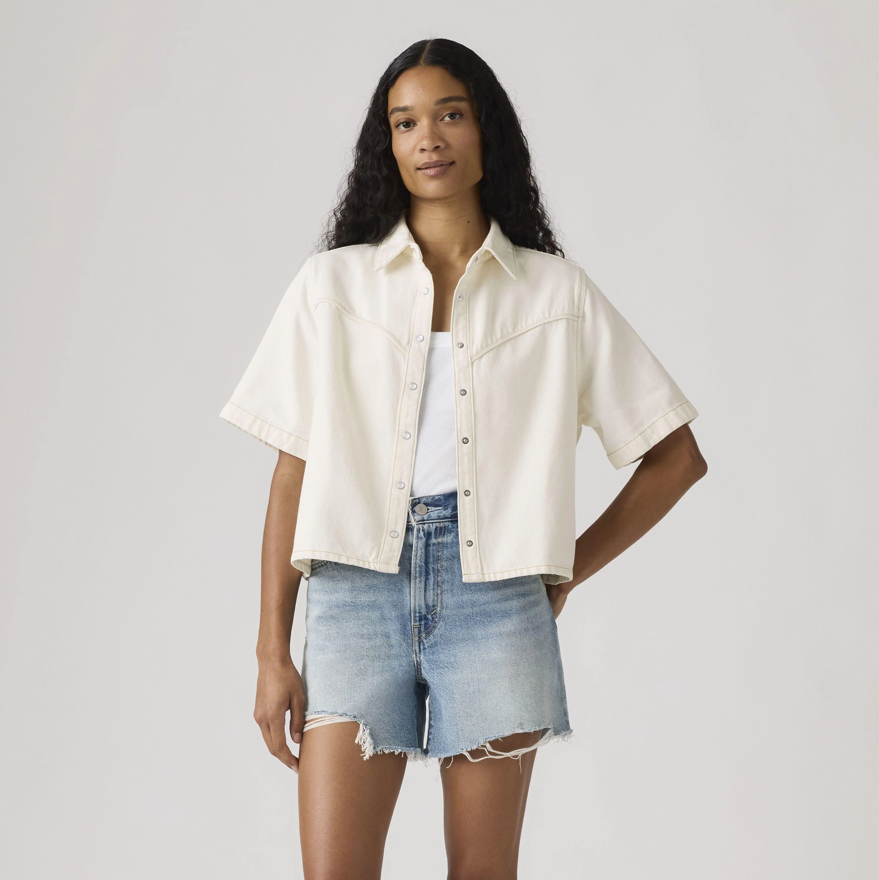 Jeansjacke aus Baumwolle - Image 2