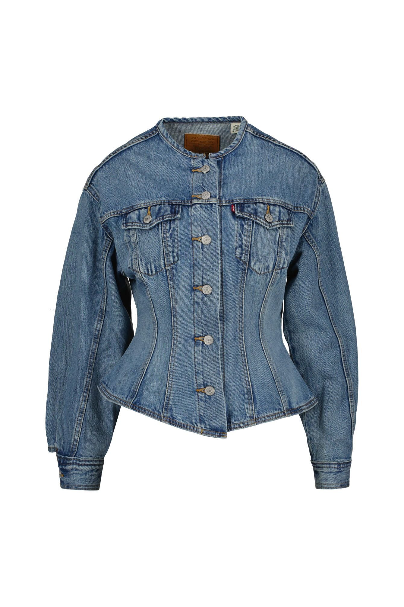 Jeansjacke aus Baumwolle