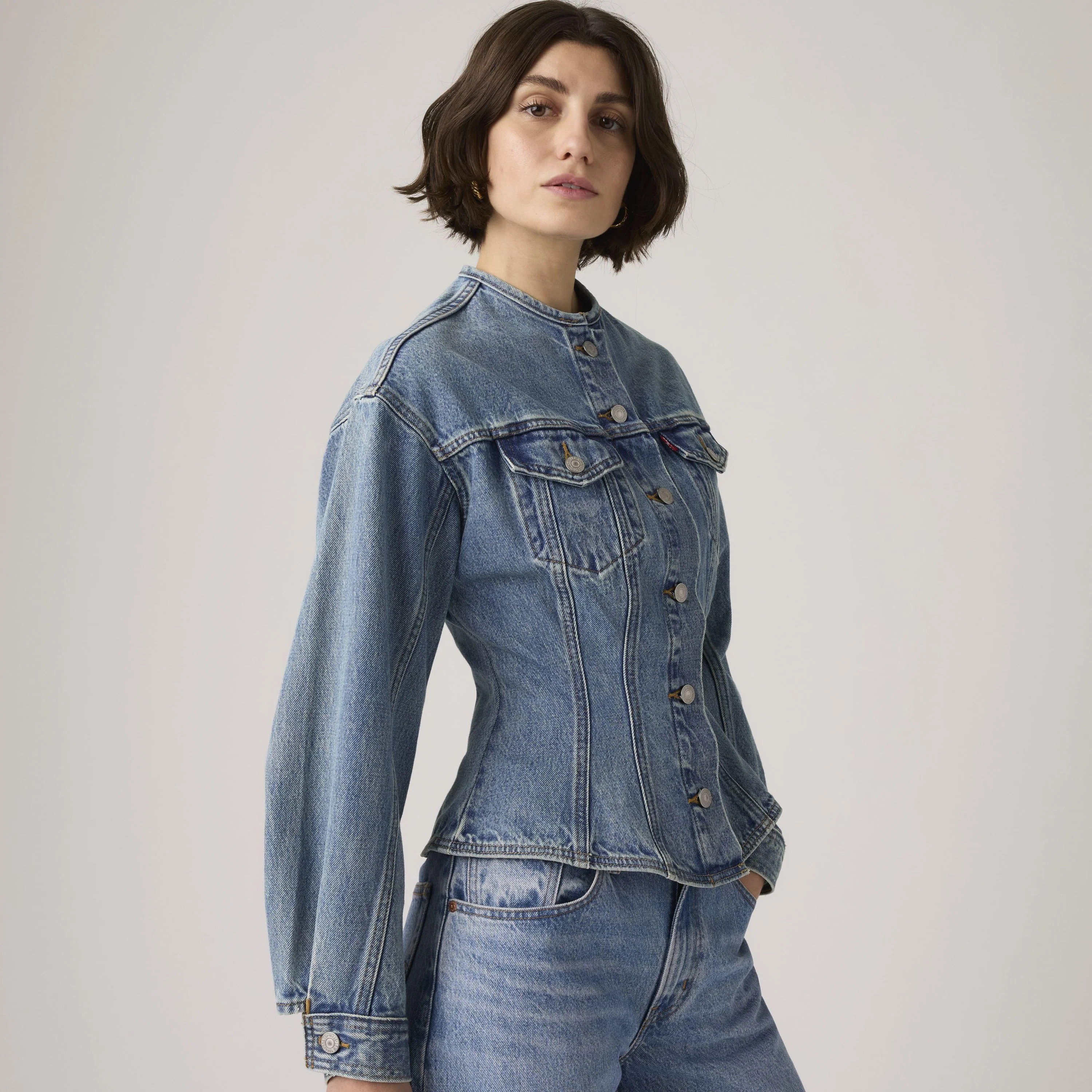 Jeansjacke aus Baumwolle - Image 4