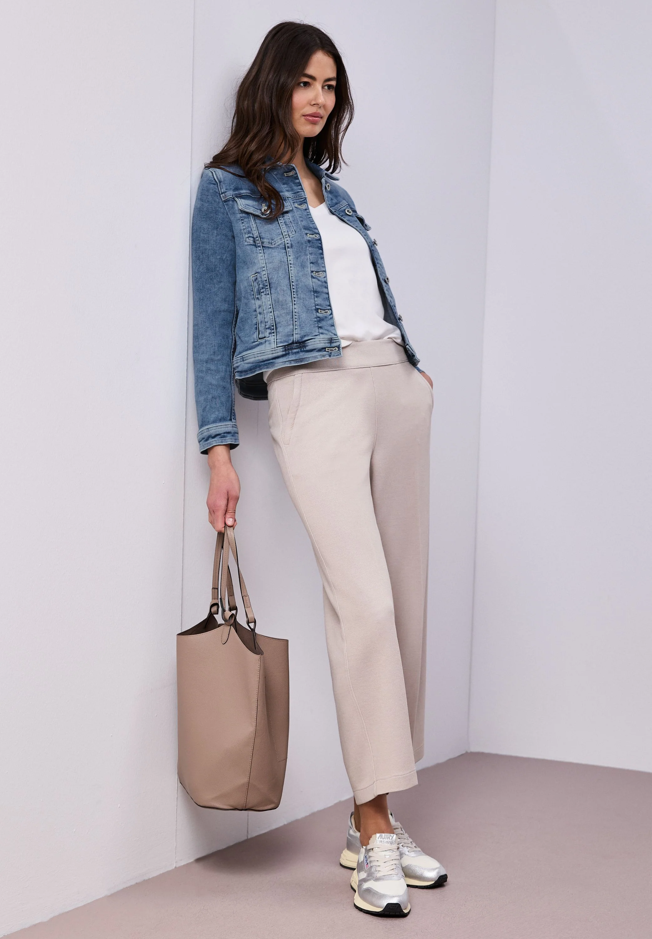 Jeansjacke aus Baumwollmix - Image 4