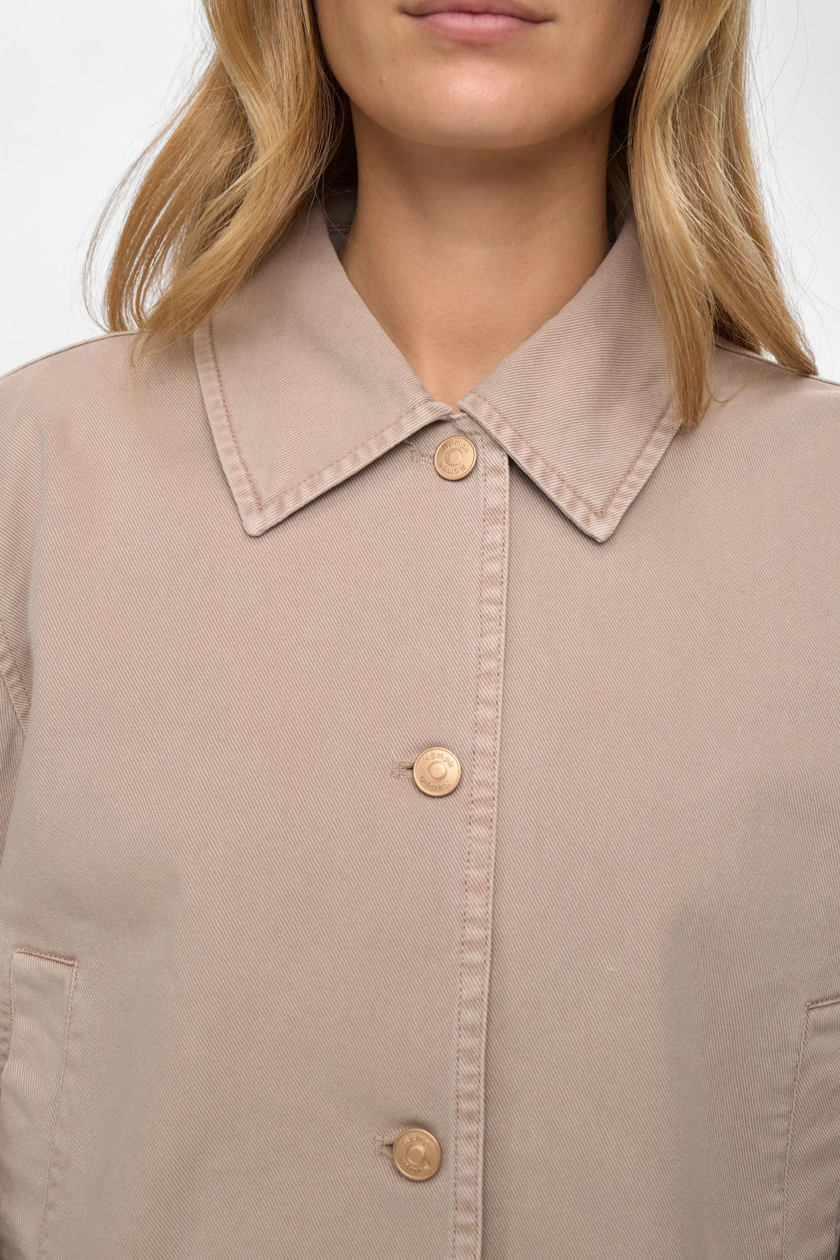 Jeansjacke cropped aus Baumwolle - Image 4