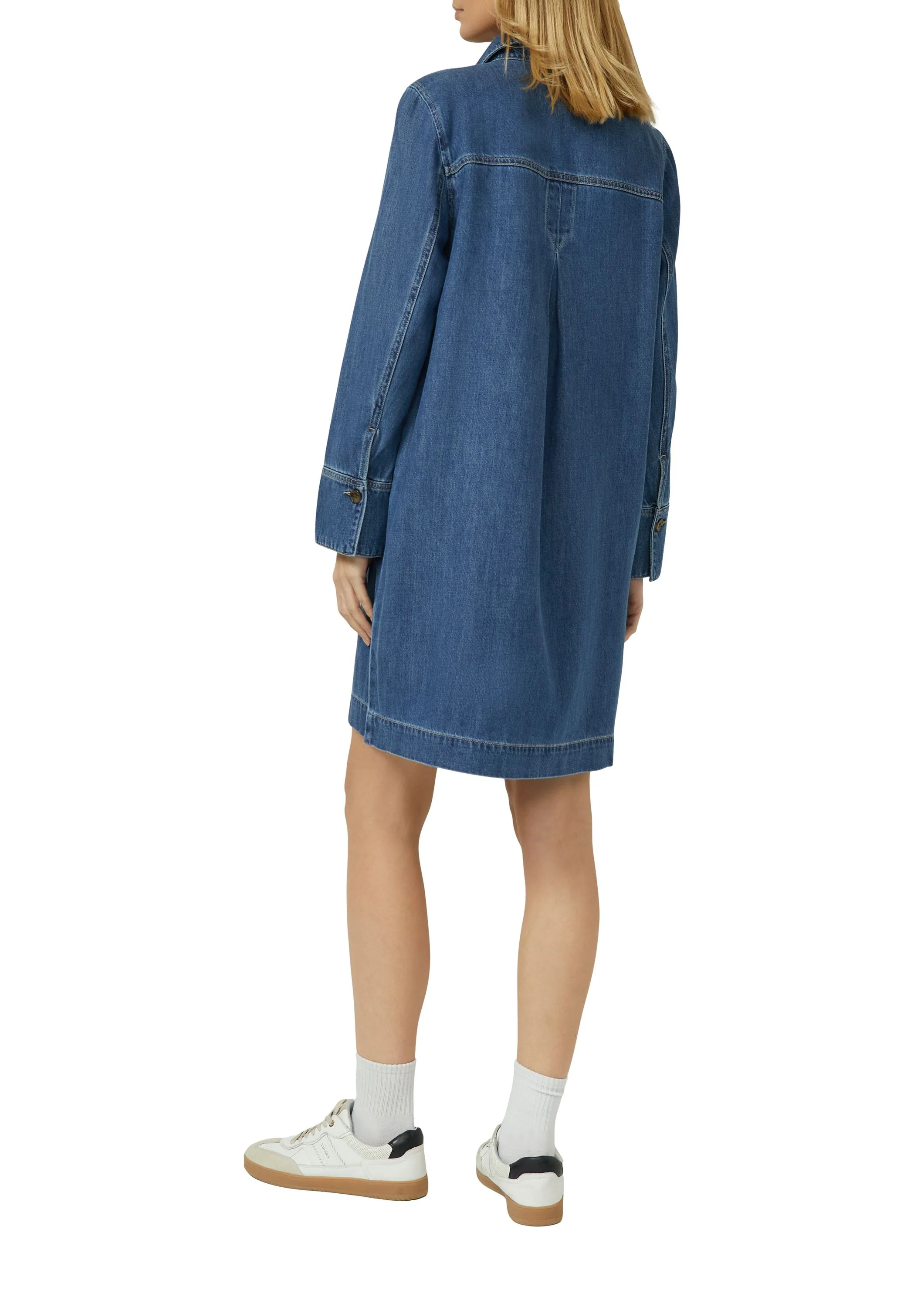 Jeanskleid Midi aus Lyocellmix - Image 3