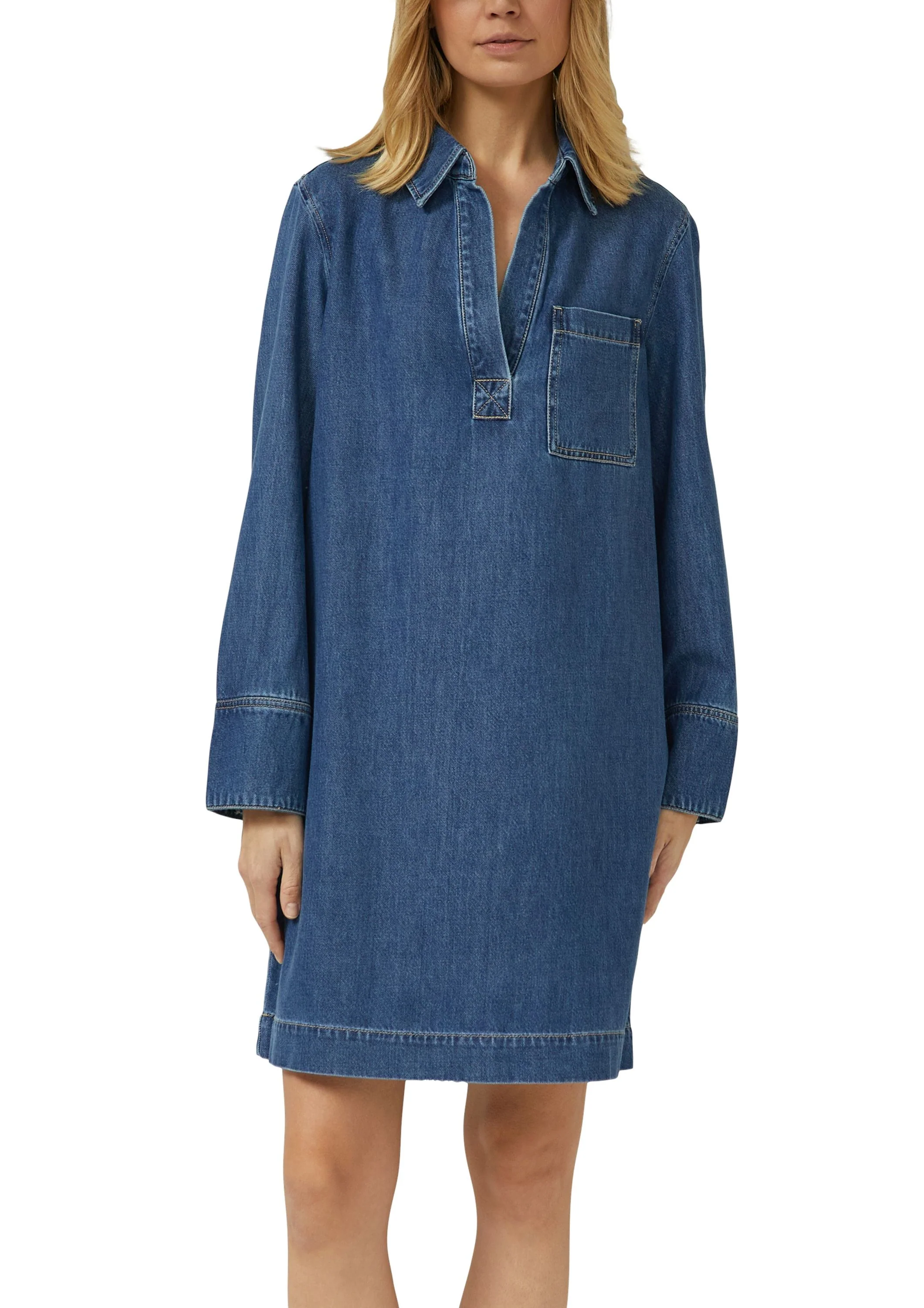 Jeanskleid Midi aus Lyocellmix - Image 5