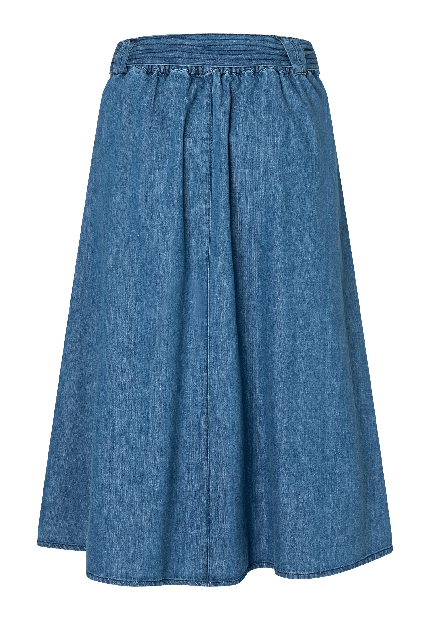 Jeansrock Midi aus Baumwolle - Image 2