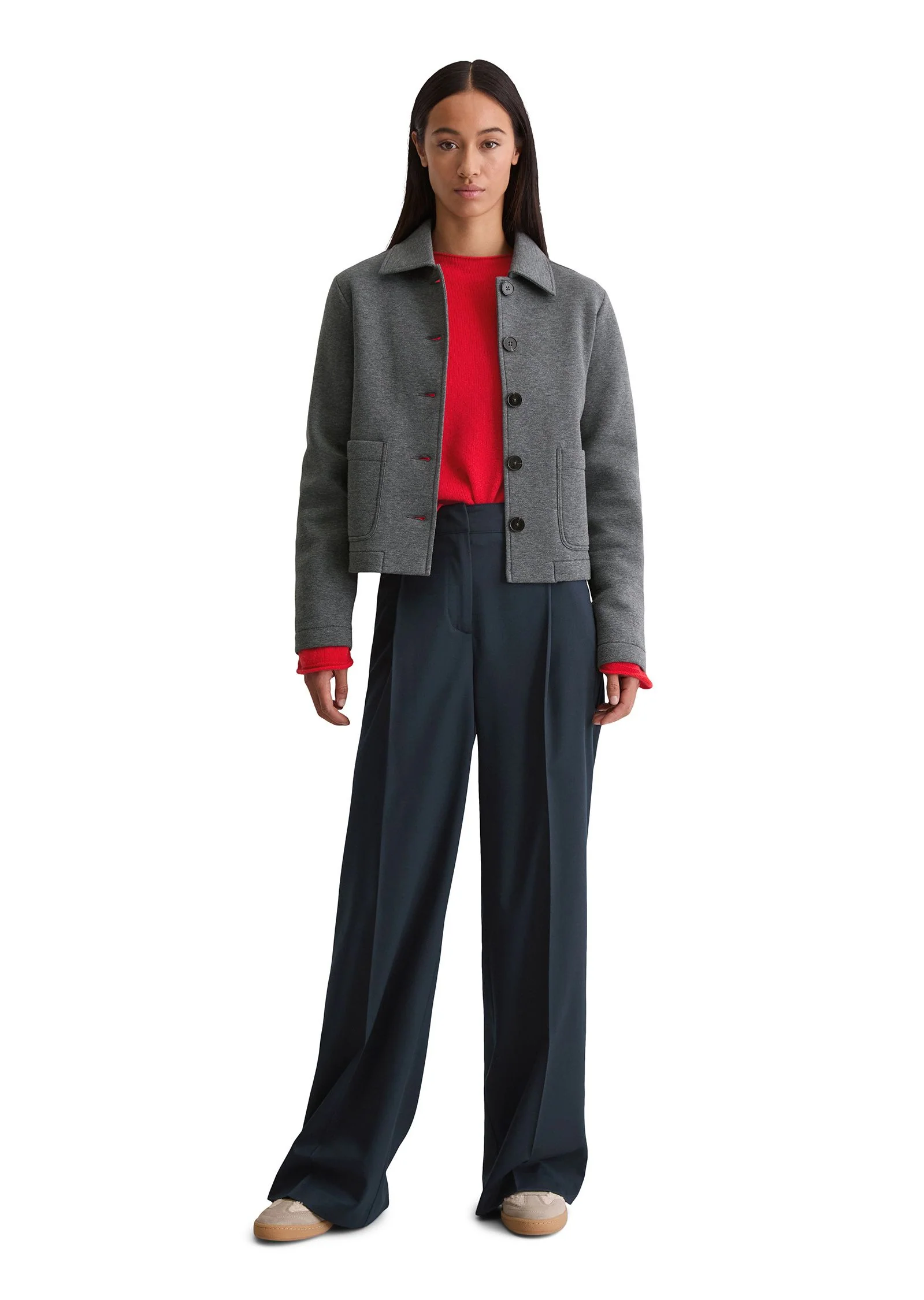 Jerseyjacke aus Baumwollmix - Image 4
