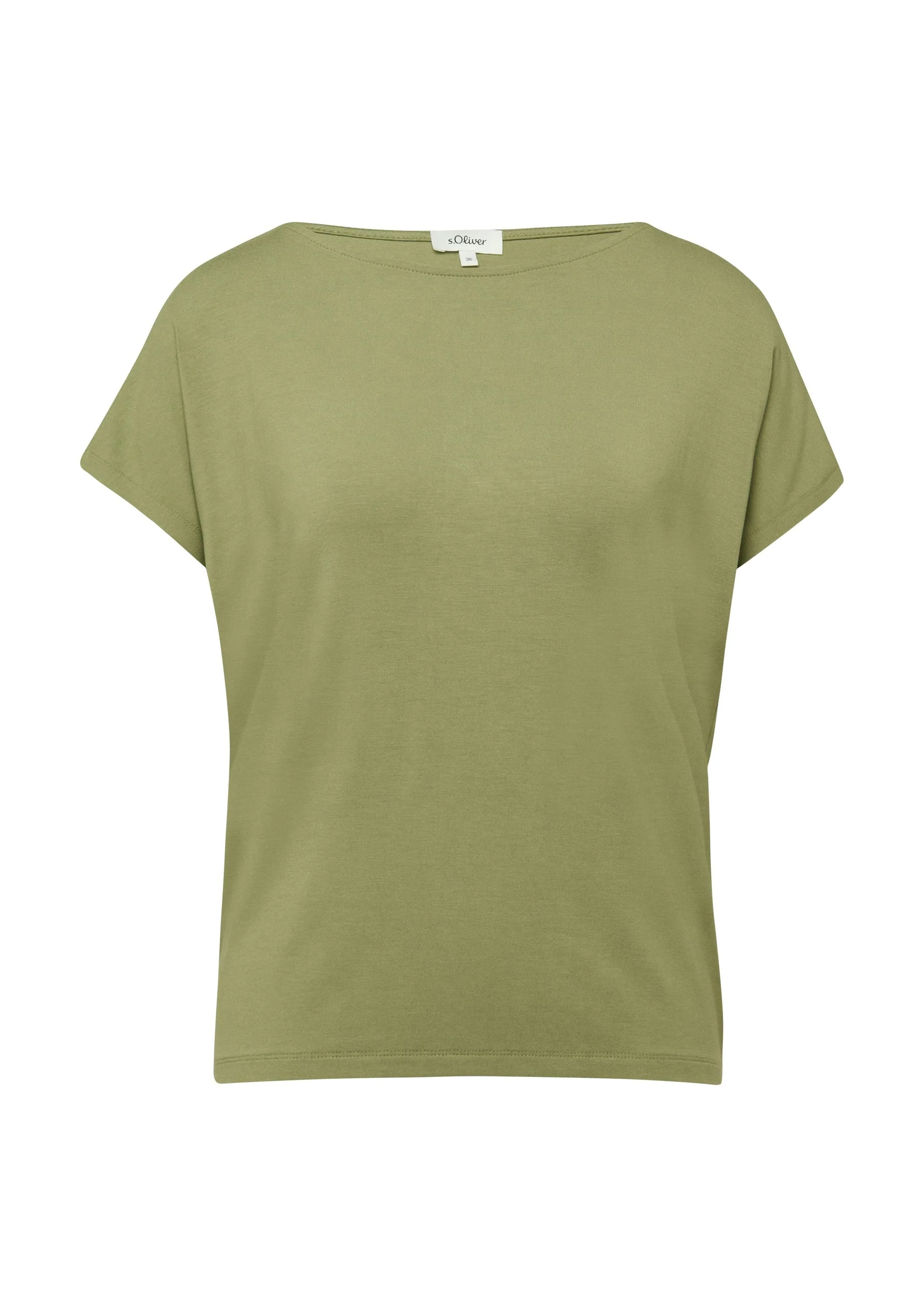 Jerseyshirt mit überschnittenen Schultern - Image 2