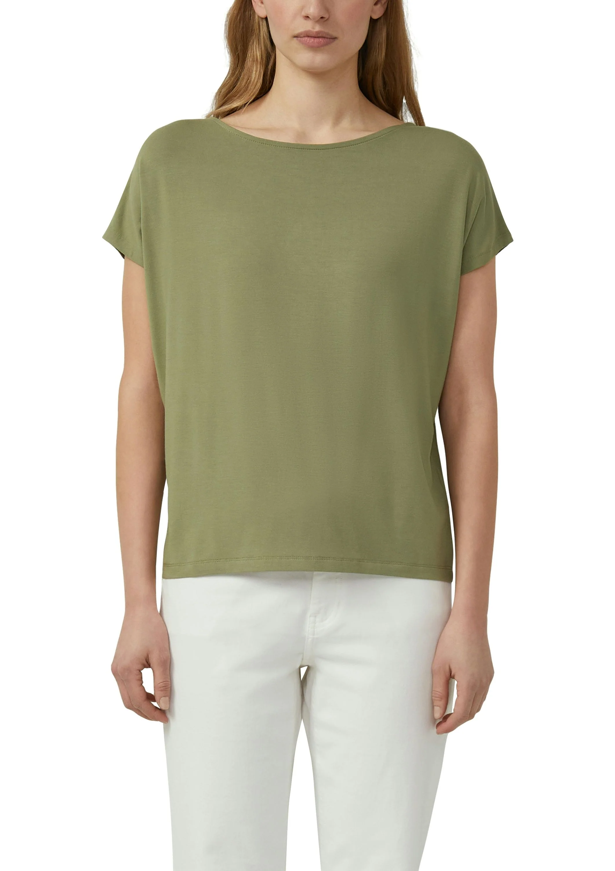 Jerseyshirt mit überschnittenen Schultern - Image 6